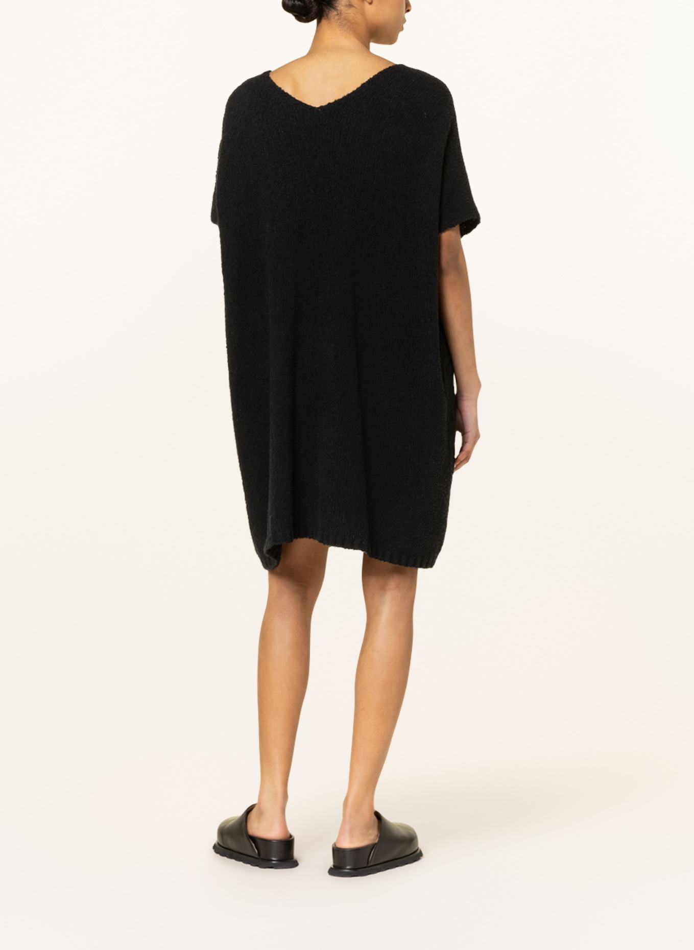 SMINFINITY Terry cloth dress, Color: BLACK (Image 3)