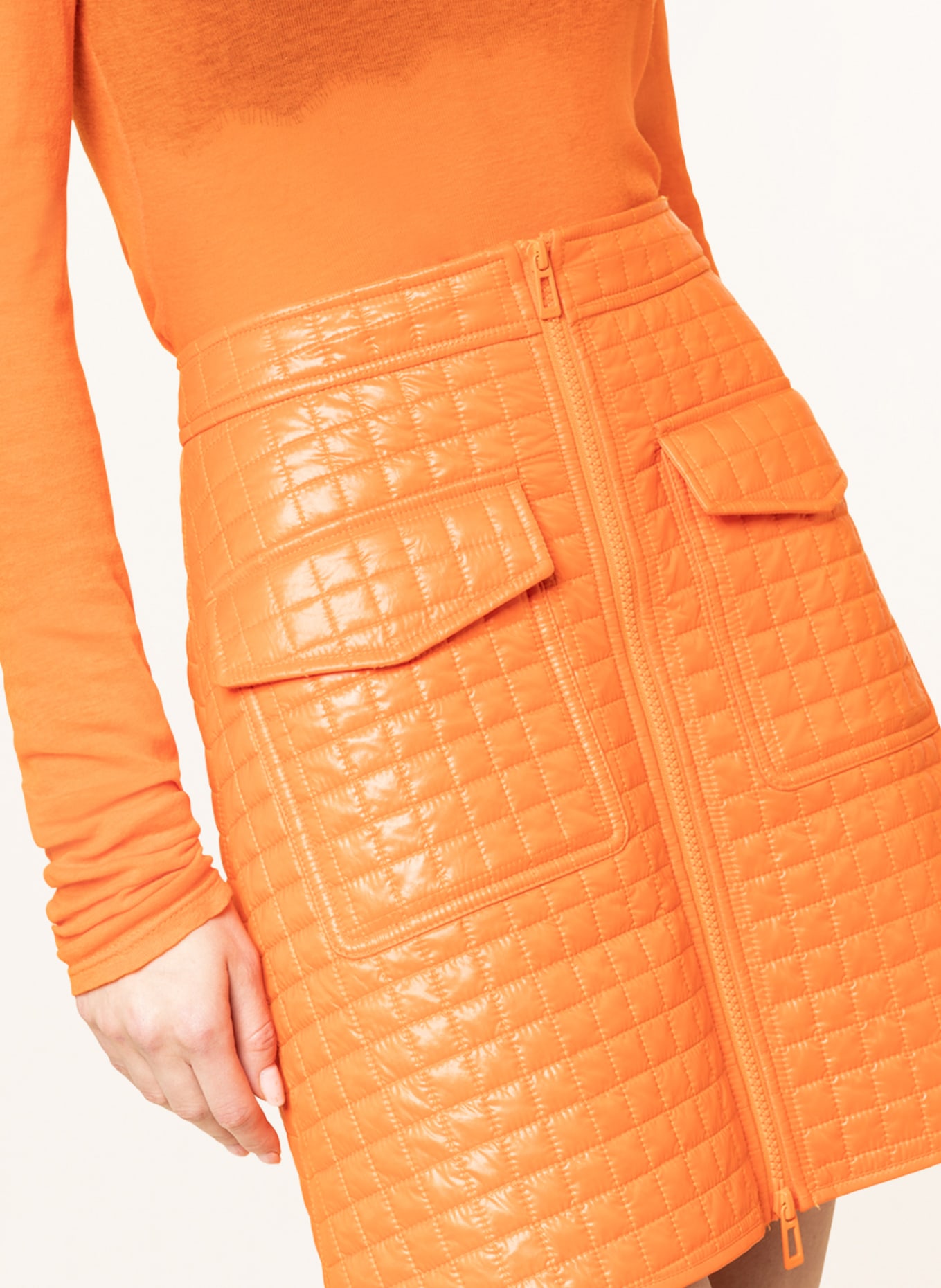 HUGO Skirt RADOJE, Color: ORANGE (Image 4)