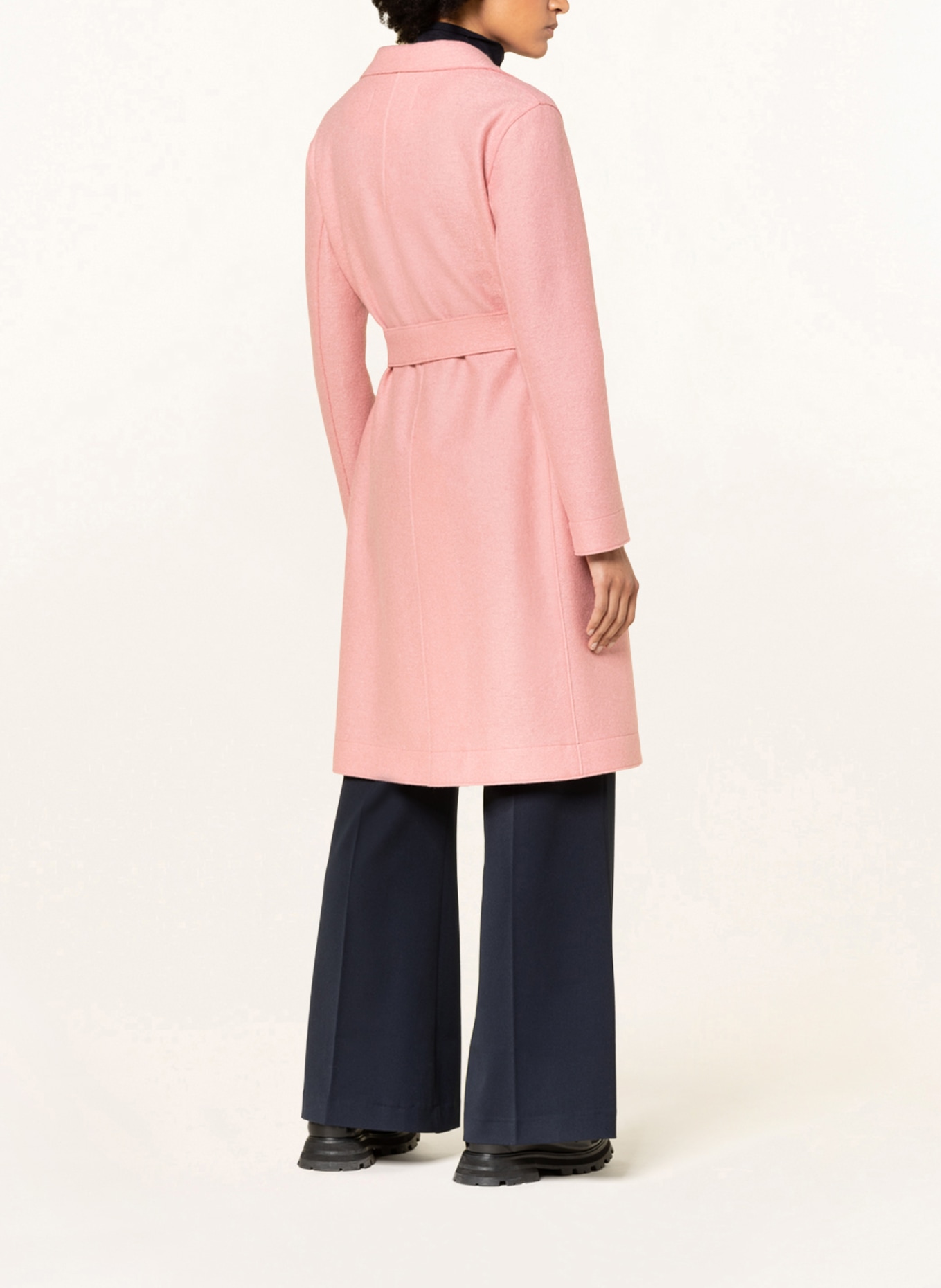 ICONS CINZIA ROCCA Wool coat , Color: ROSE (Image 3)