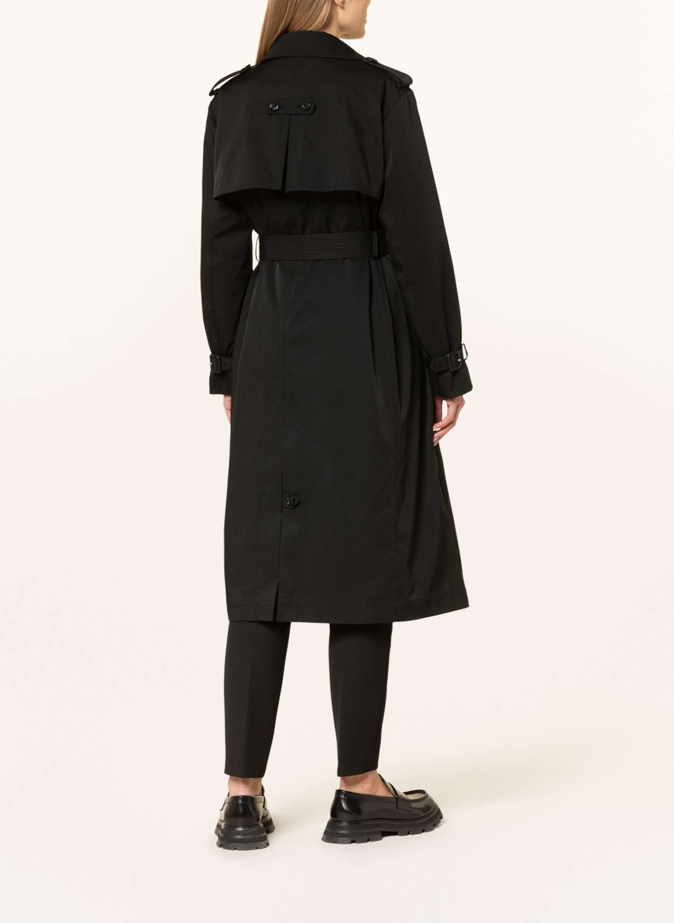 BOSS Trench coat CIFANA, Color: BLACK (Image 3)