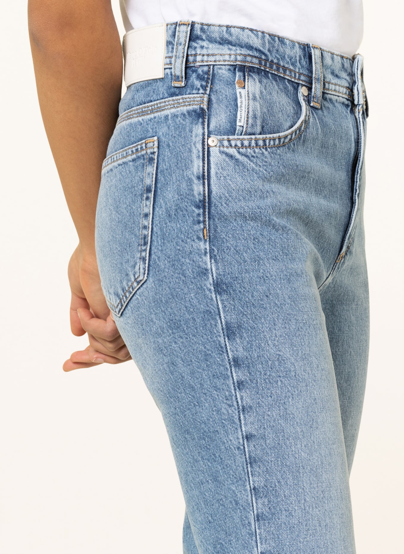 Marc O'Polo DENIM Flared jeans, Color: P71 multi/authentic worn light blu (Image 5)