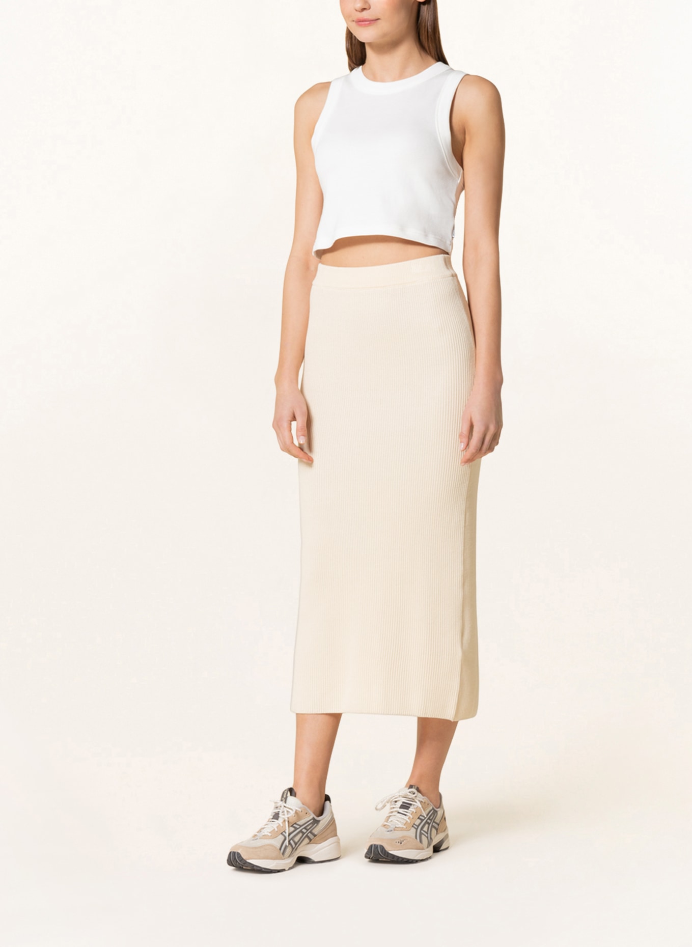 Marc O'Polo DENIM Cropped top, Color: WHITE (Image 2)