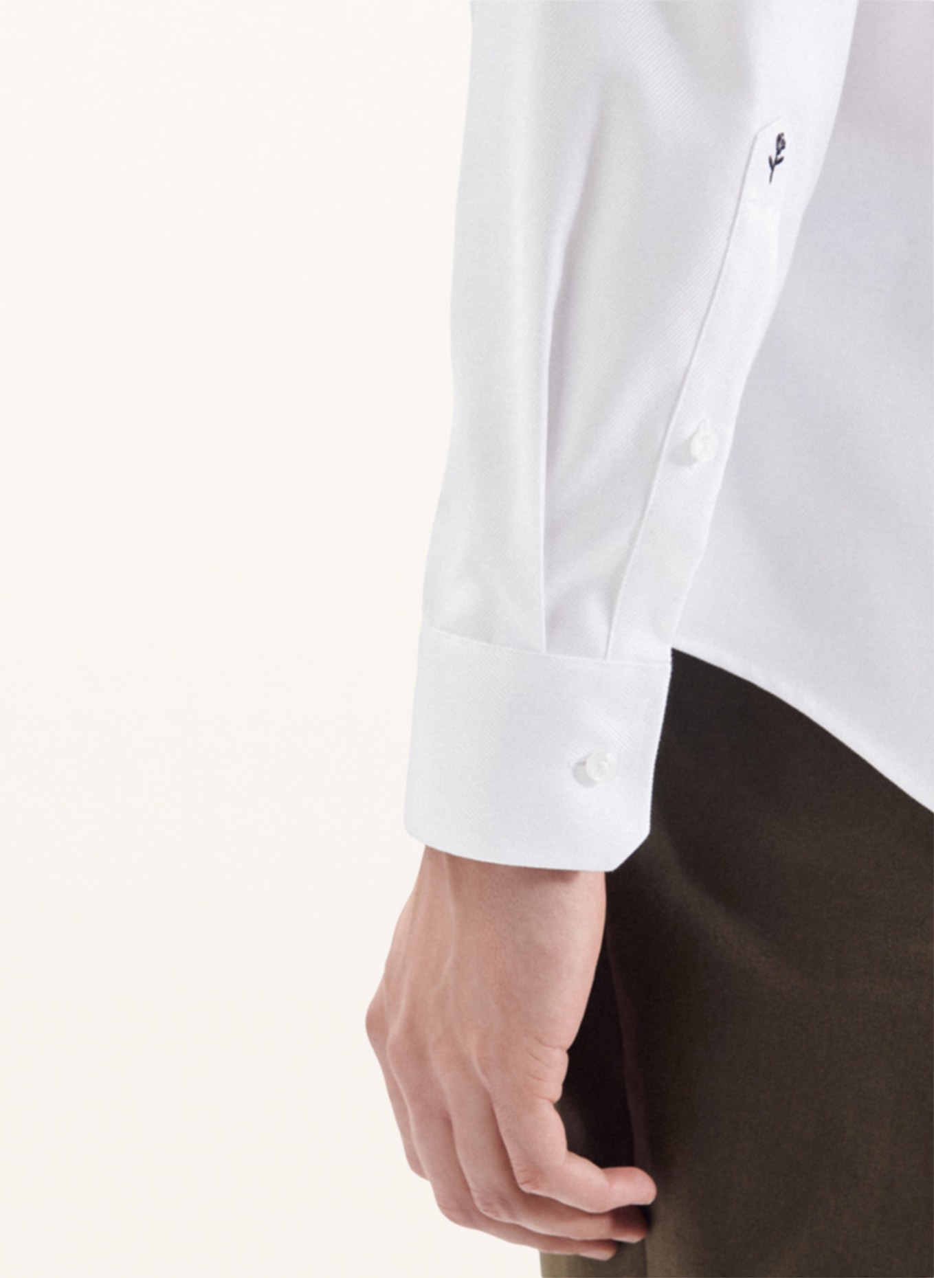 seidensticker Shirt shaped fit, Color: WHITE (Image 5)