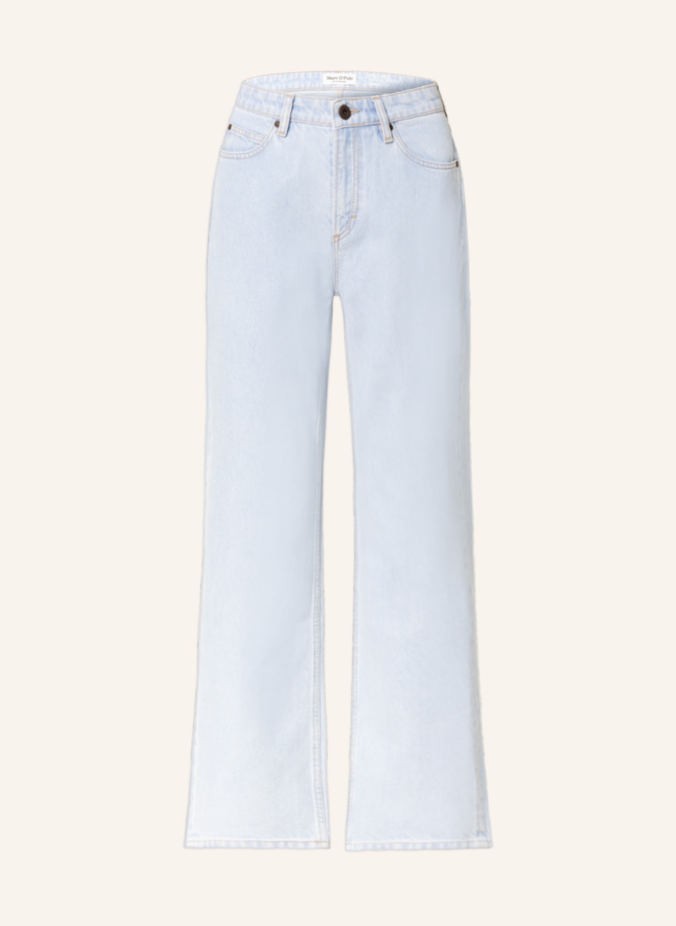 Marc O'Polo Straight Jeans, Farbe: 001 Clean bright ice blue wash (Bild 1)