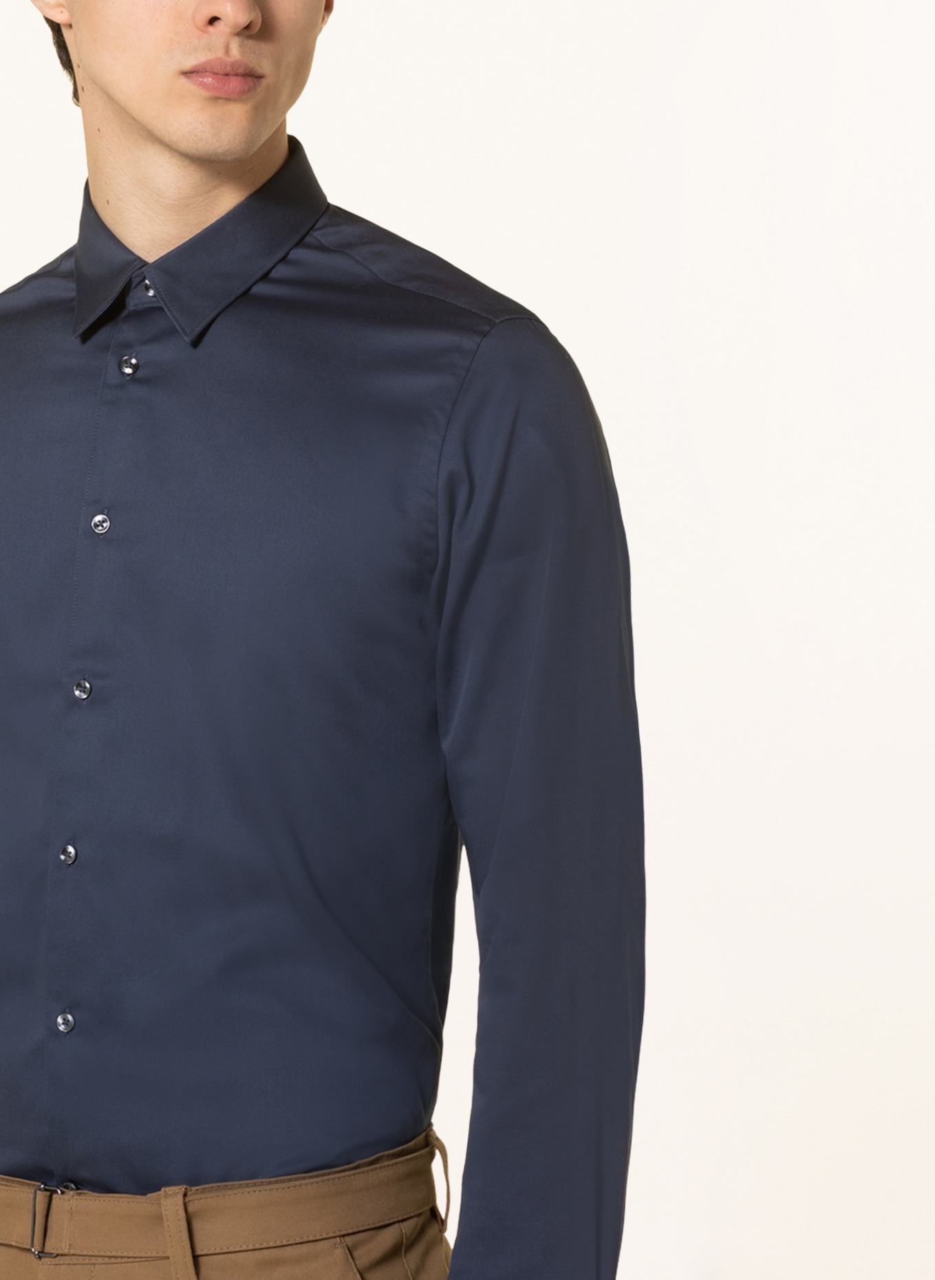 TED BAKER Shirt DUDDOSS slim fit, Color: DARK BLUE (Image 4)