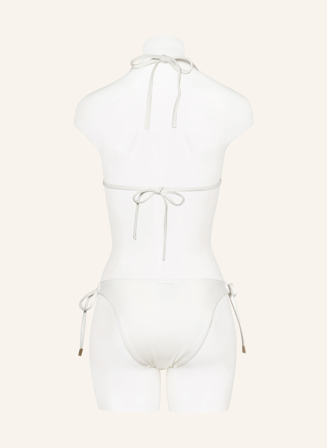 MELISSA ODABASH Triangle bikini VENICE, Color: WHITE (Image 3)