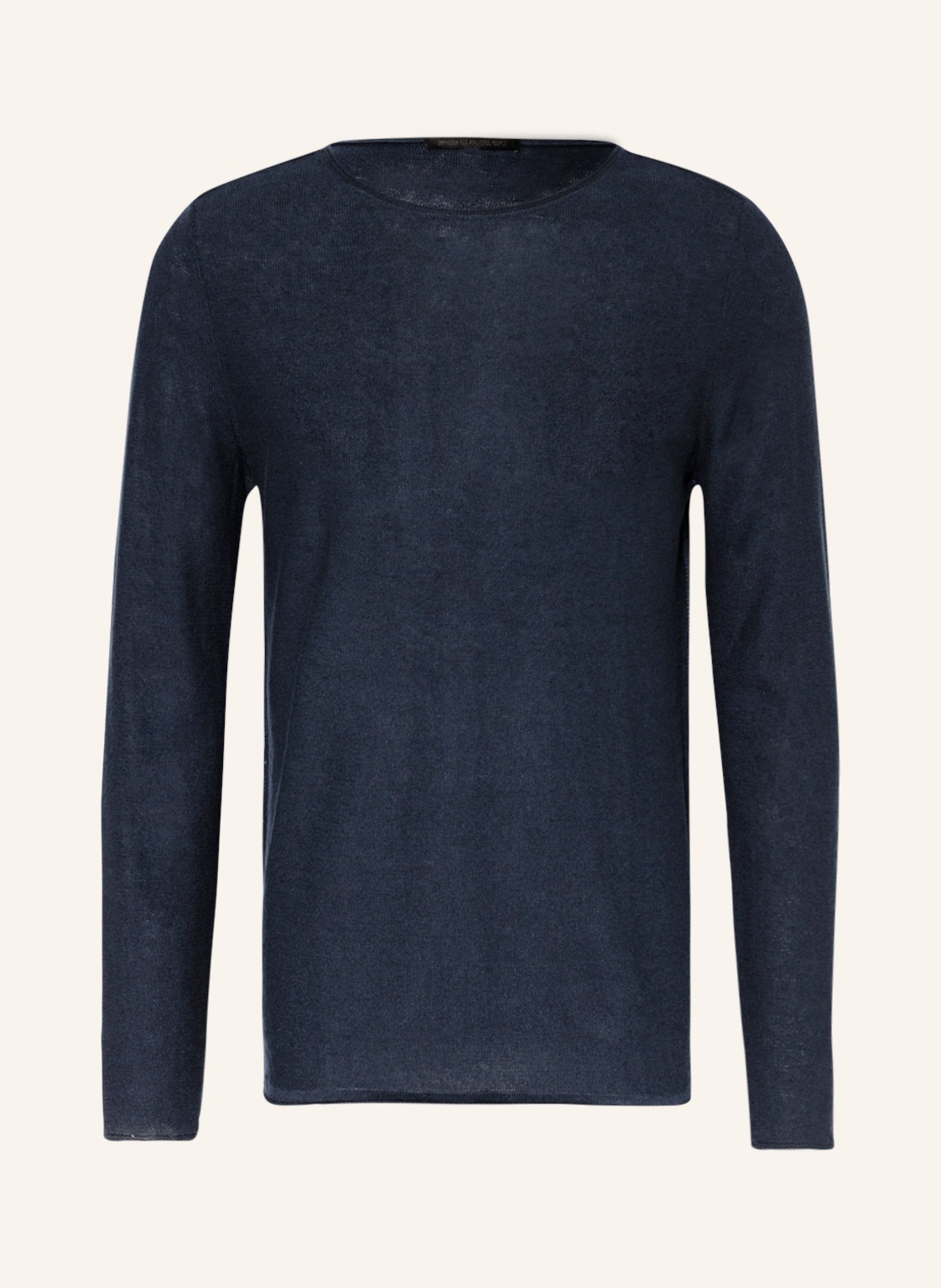 DRYKORN Linen sweater RIK, Color: DARK BLUE (Image 1)