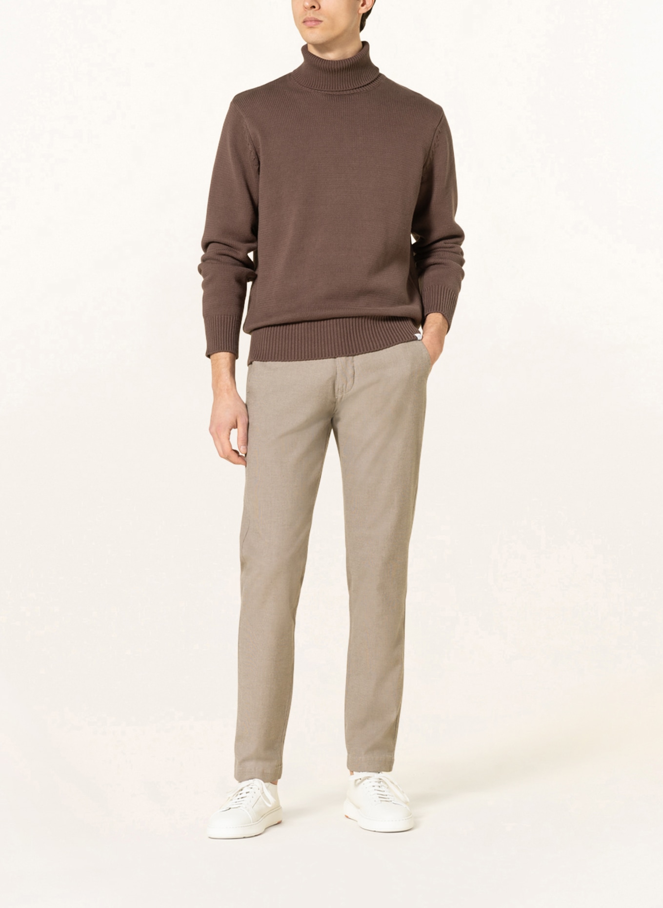 pierre cardin Chinos LYON FUTUREFLEX tapered fit, Color: 1210 Plaza Taupe (Image 2)