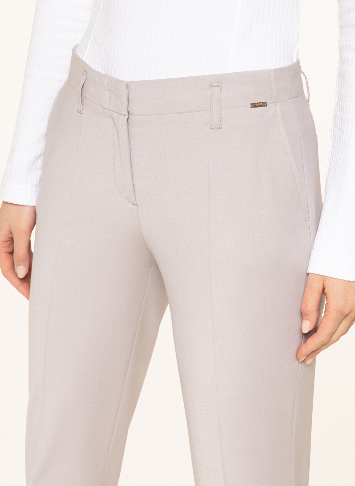 CINQUE Trousers CIHAMELIN, Color: BEIGE (Image 5)
