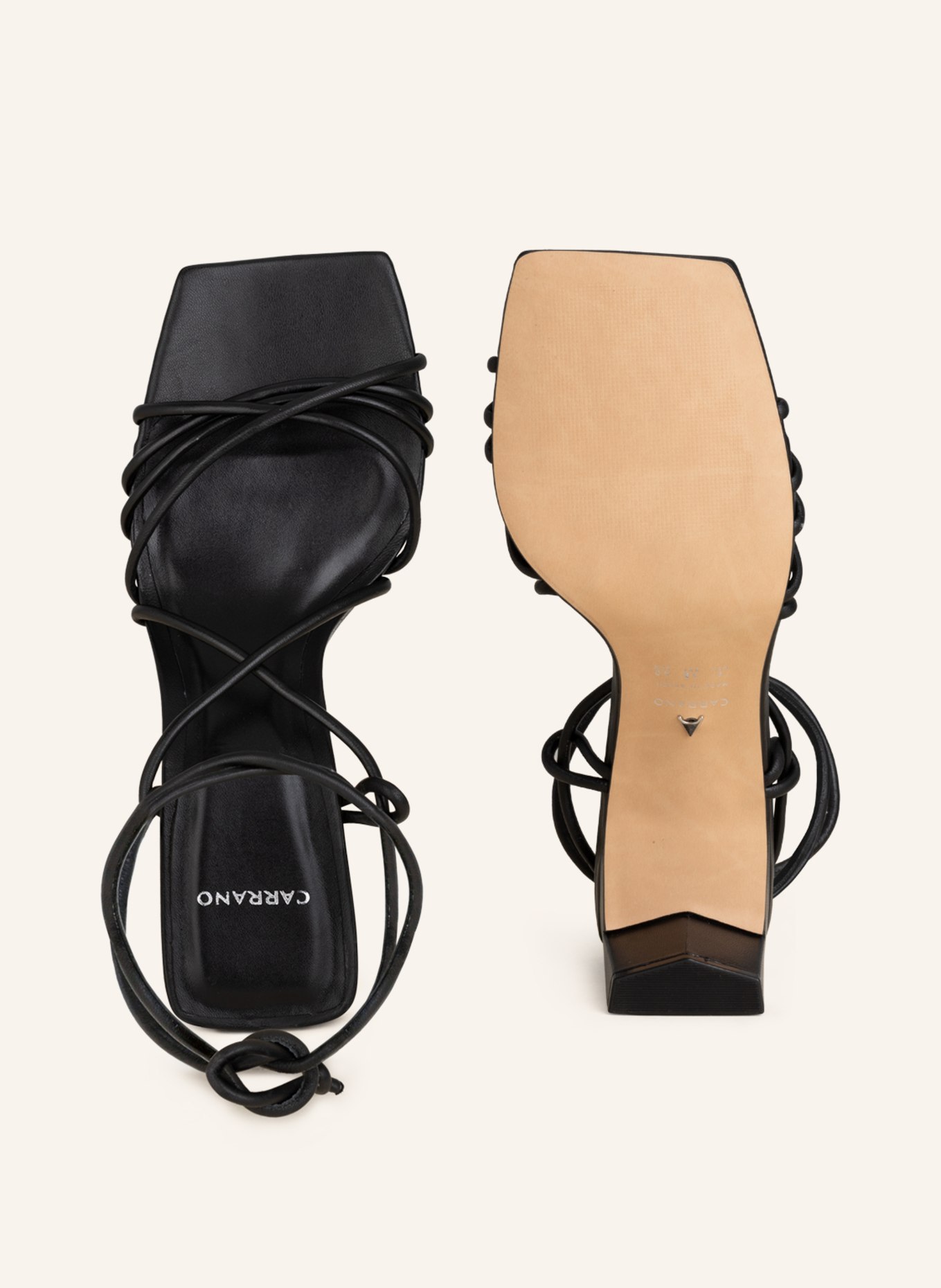 CARRANO Sandals, Color: BLACK (Image 5)