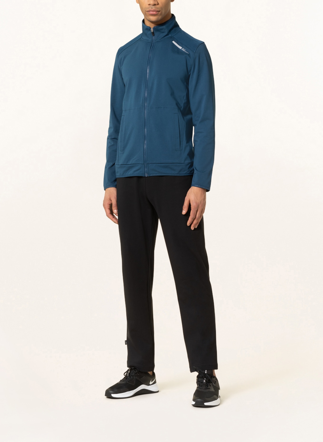 JOY sportswear Bluza rozpinana TIMON, Kolor: PETROL (Obrazek 2)