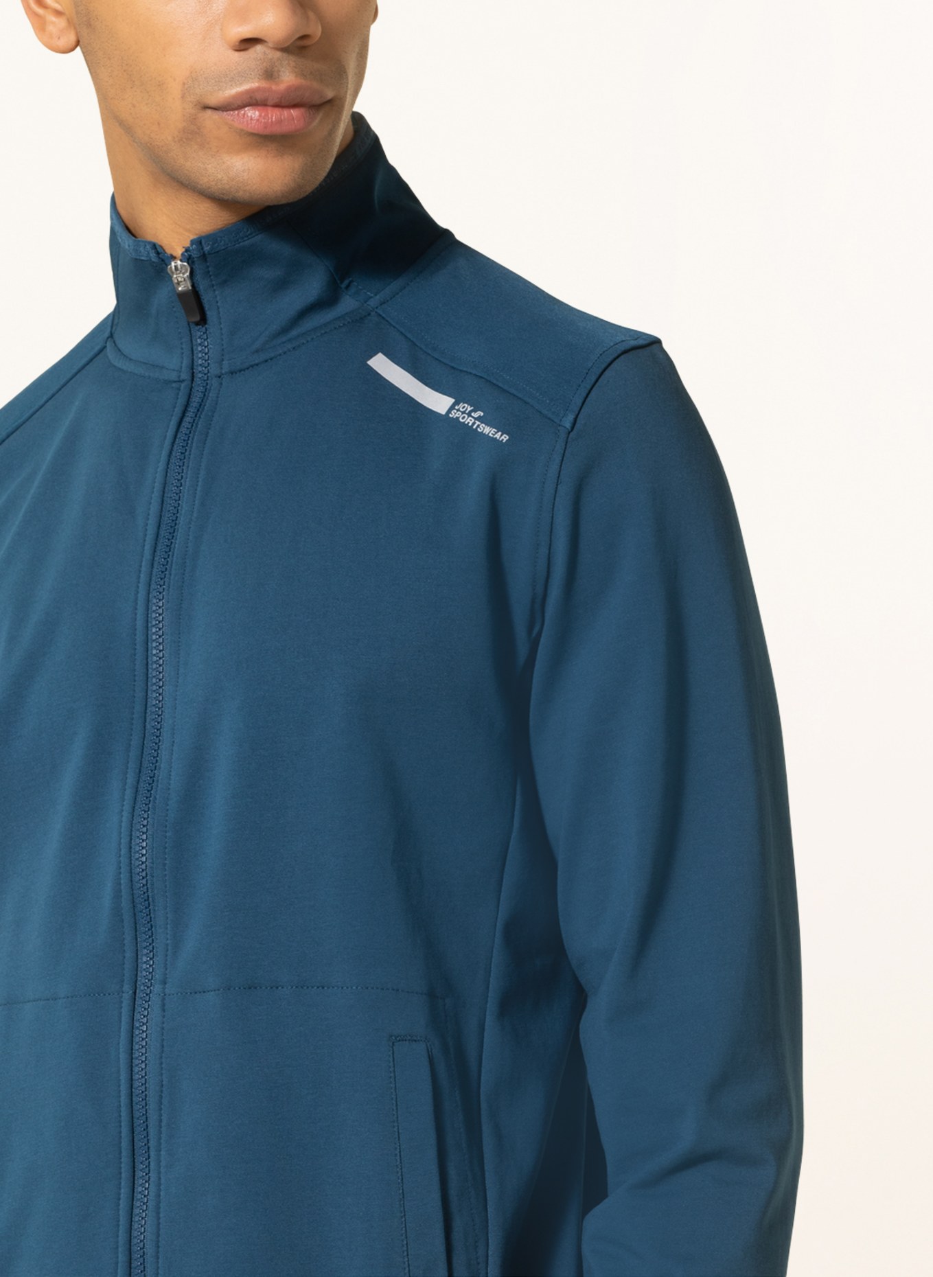 JOY sportswear Bluza rozpinana TIMON, Kolor: PETROL (Obrazek 4)