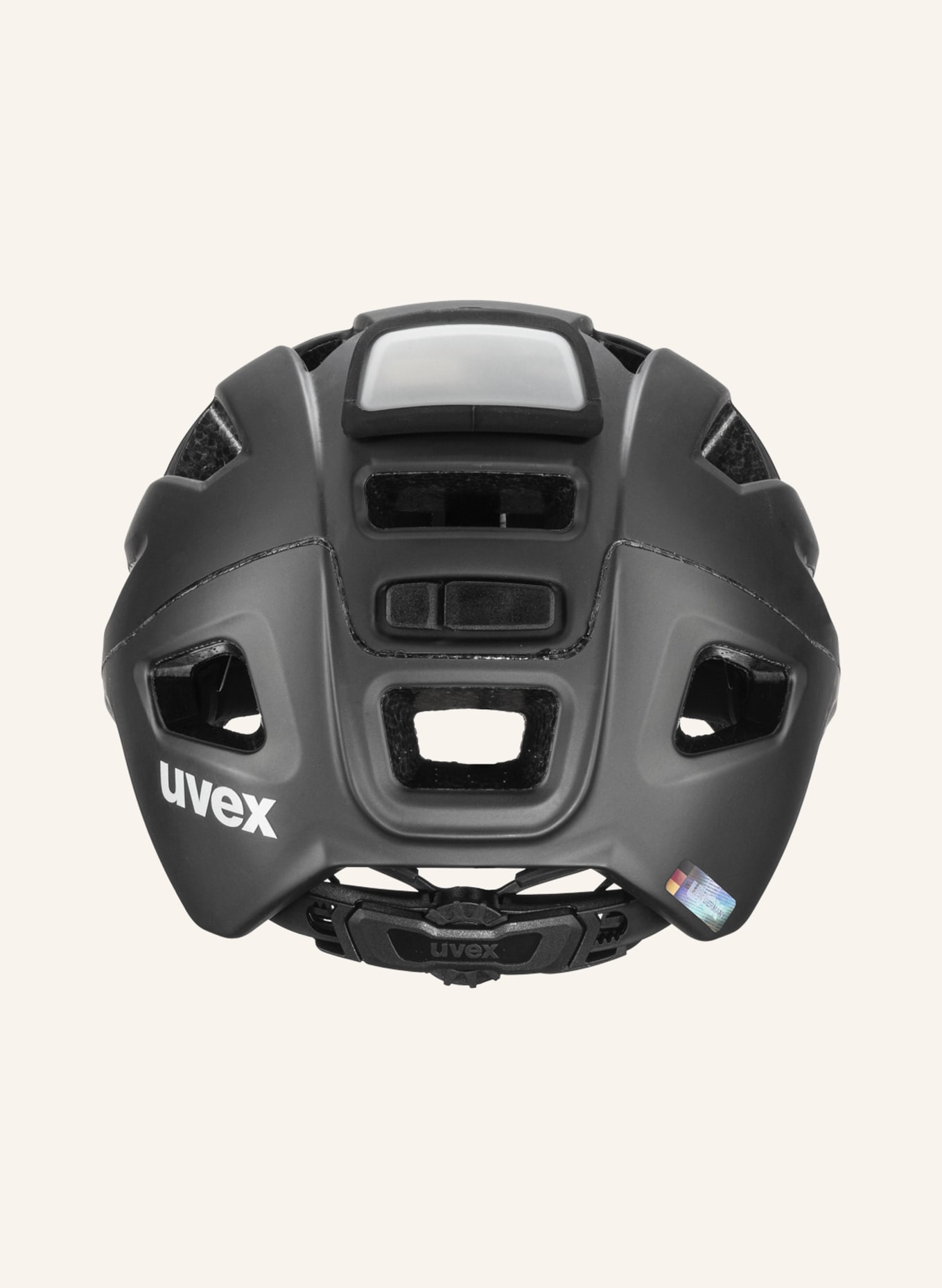 uvex Bicycle helmet FINALE LIGHT 2.0, Color: BLACK/ SILVER (Image 2)