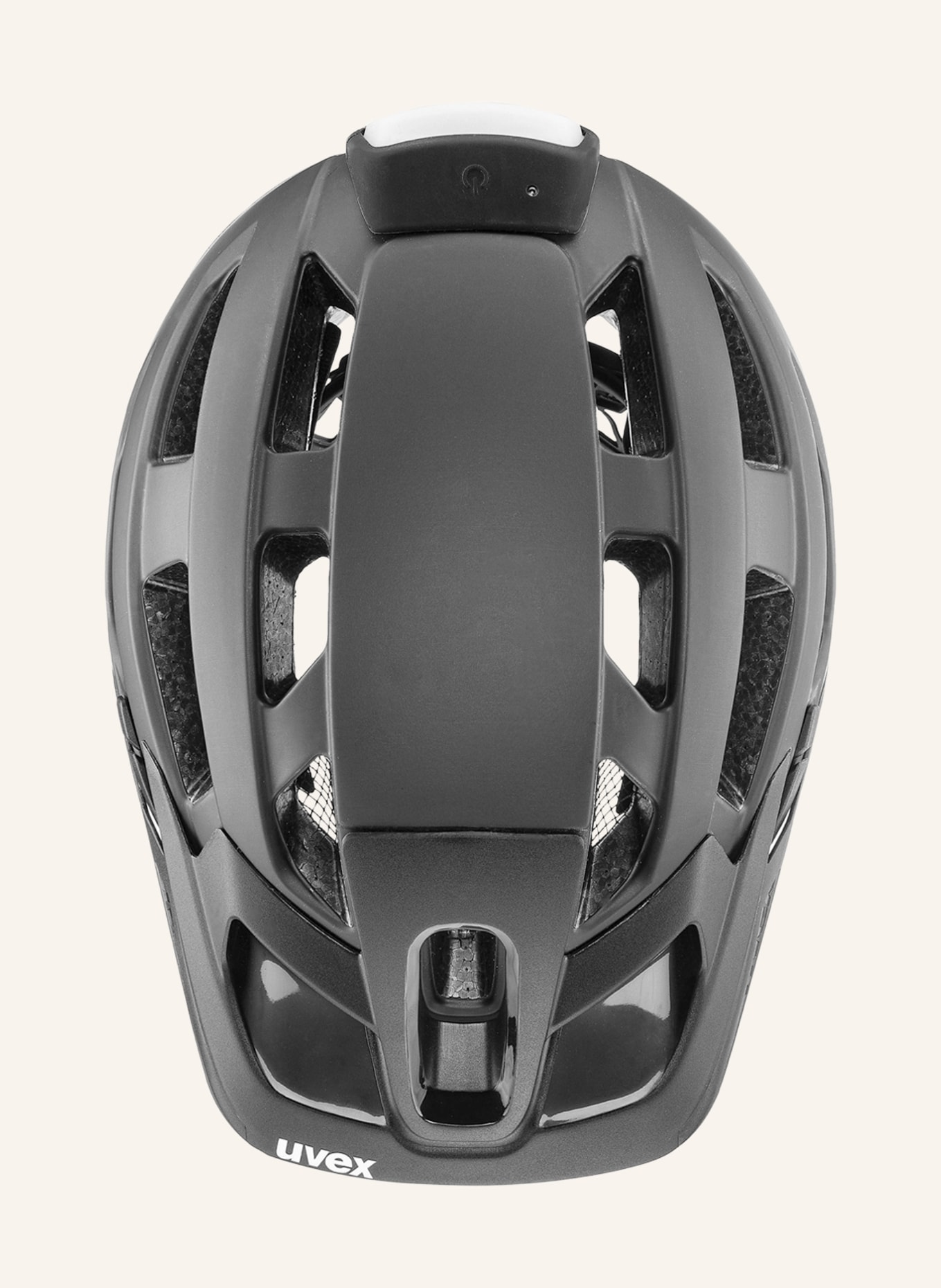 uvex Bicycle helmet FINALE LIGHT 2.0, Color: BLACK/ SILVER (Image 3)