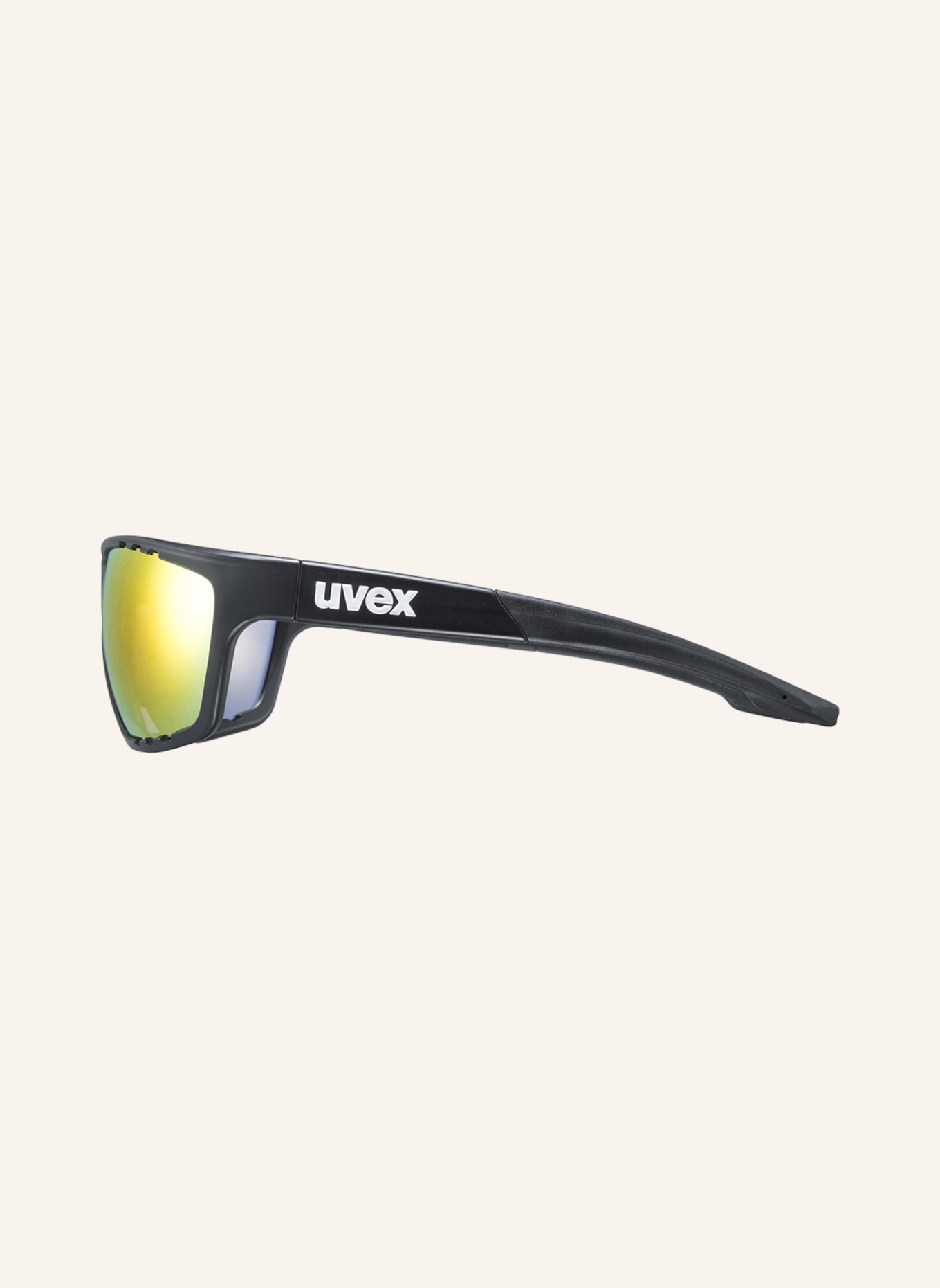 uvex Cycling glasses SPORTSTYLE 706 CV V, Color: 209 - MATTE BLACK/ YELLOW (Image 3)