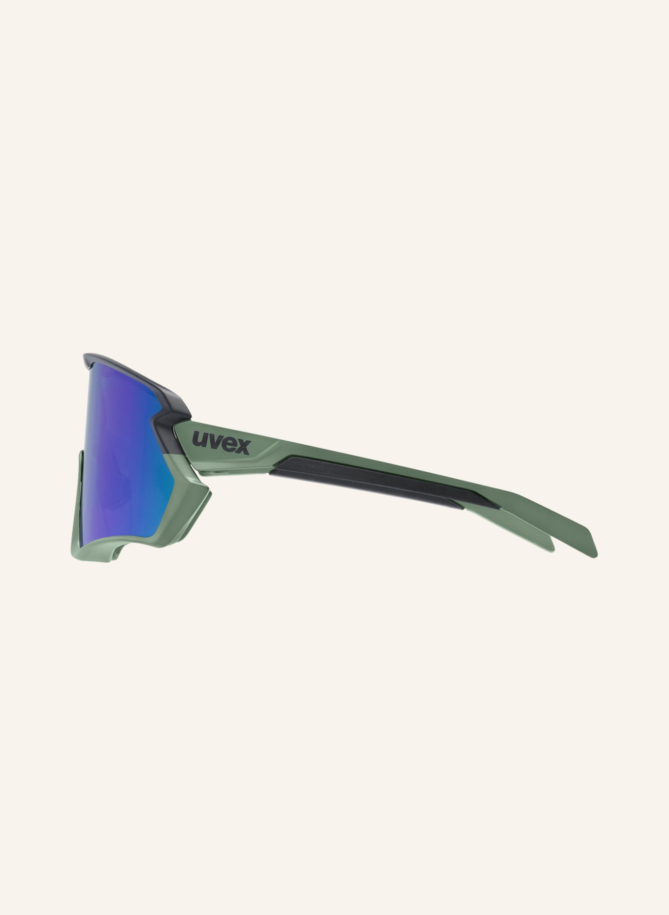 uvex Cycling glasses SPORTSTYLE 231 2.0, Color: 03495 - OLIVE/ BLUE MIRRORED (Image 3)