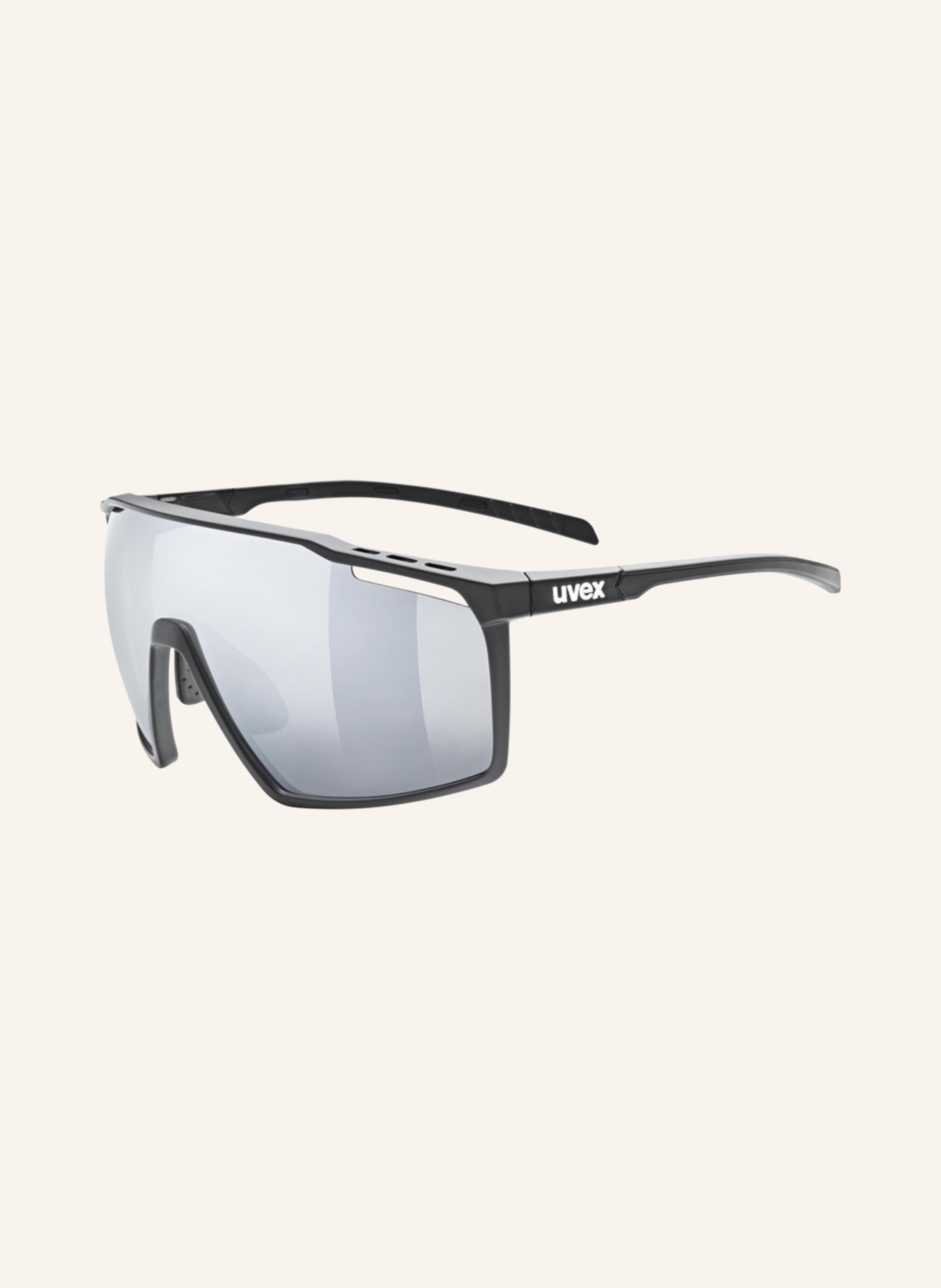 uvex Cycling glasses MTN PERFORM, Color: 00156 - MATTE BLACK/ DARK GRAY (Image 1)