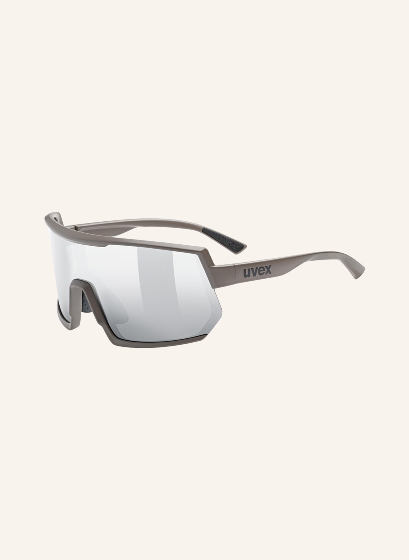 uvex Cycling glasses SPORTSTYLE 235, Color: 03545 - LIGHT GRAY / DARK GRAY MIRRORED (Image 1)