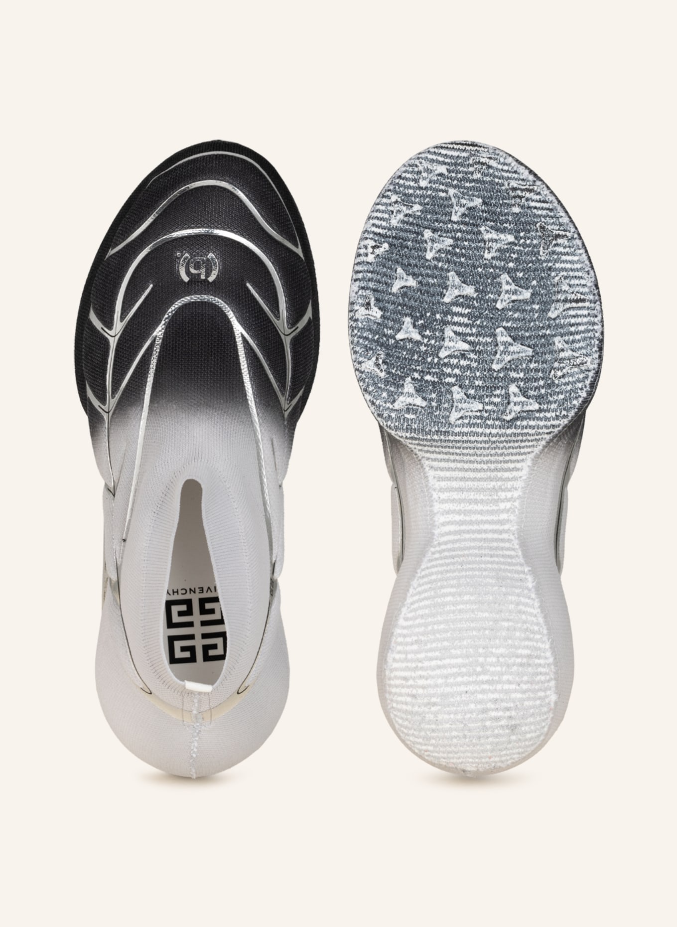 GIVENCHY Sneakers TK-360 PLUS, Color: SILVER/ LIGHT GRAY/ DARK GRAY (Image 5)