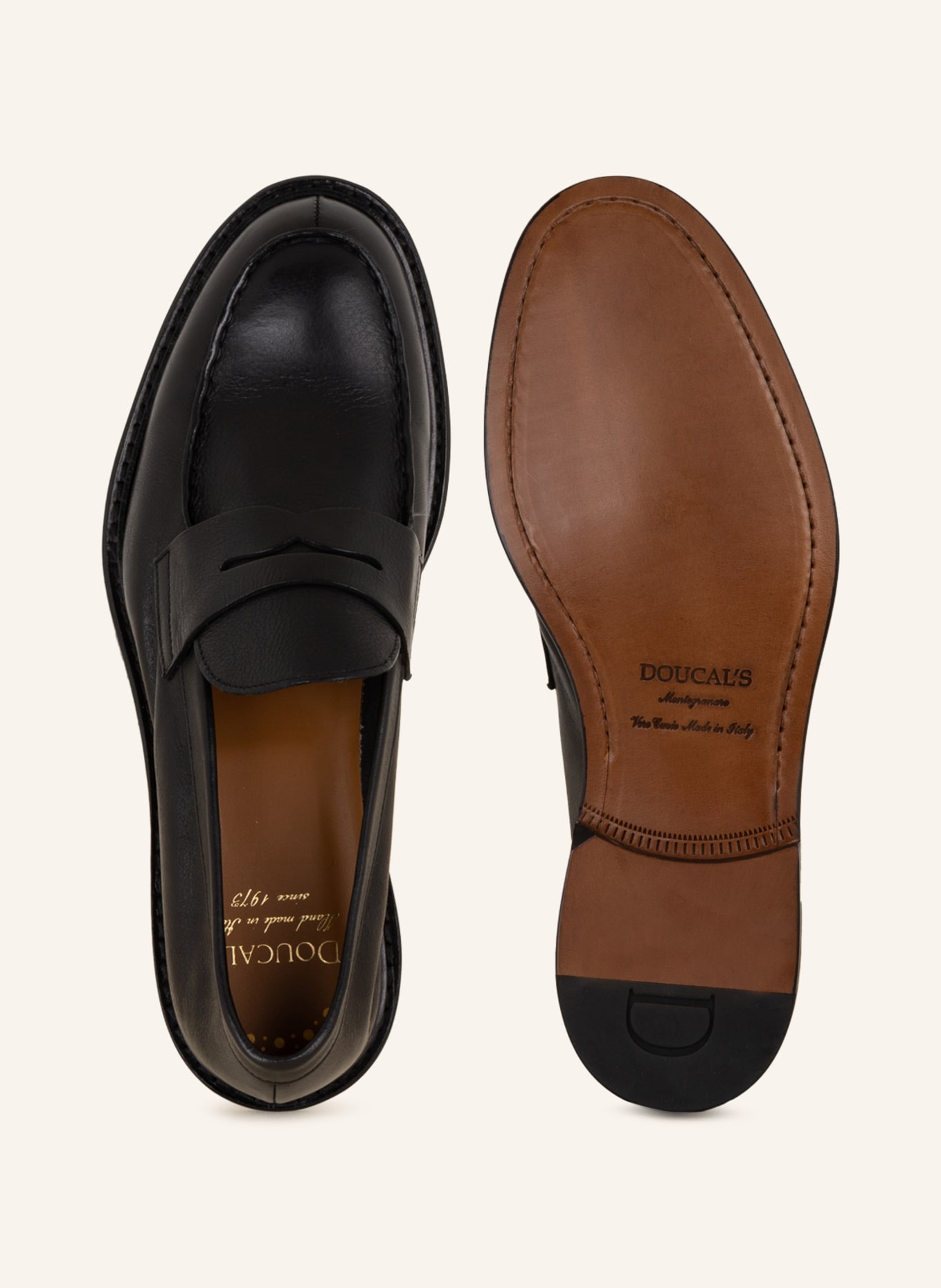 DOUCAL'S Penny loafers HARLEY, Color: BLACK (Image 5)
