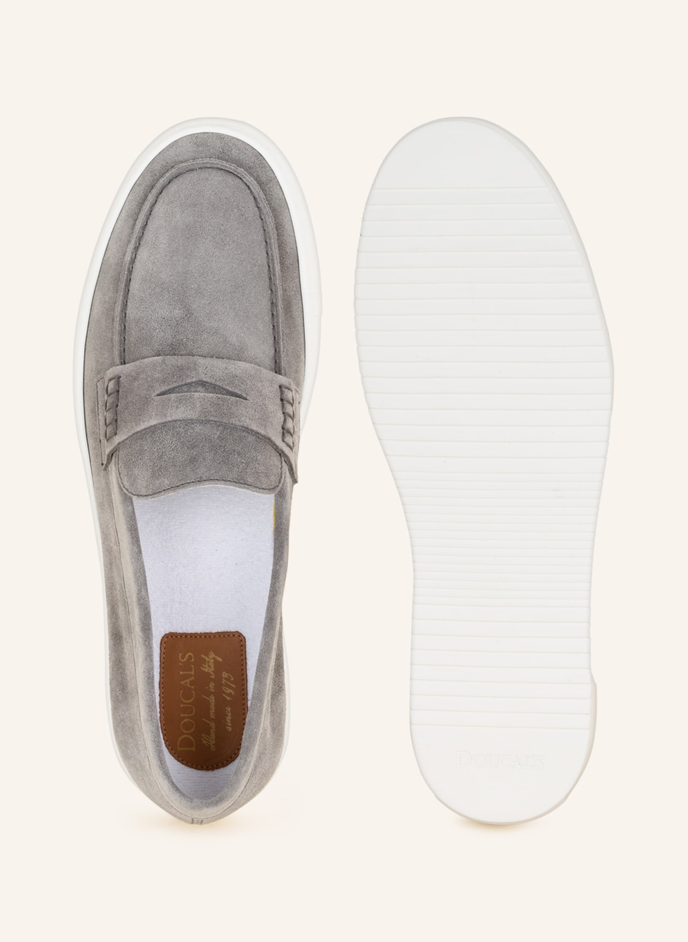 DOUCAL'S Penny-Loafer, Farbe: GRAU (Bild 5)