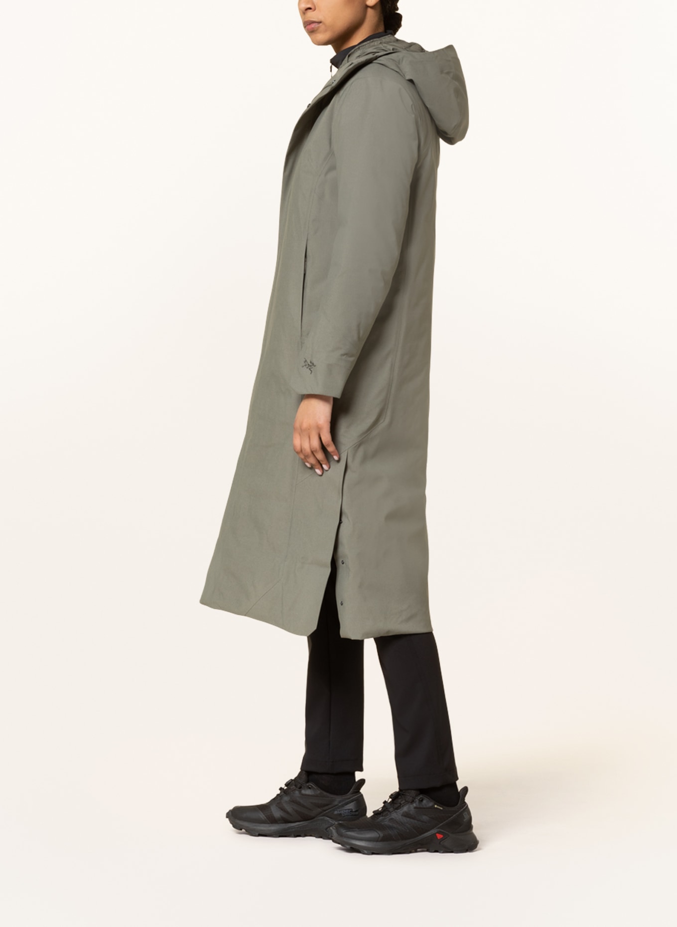 ARC'TERYX Down coat PATERA LONG, Color: OLIVE (Image 4)