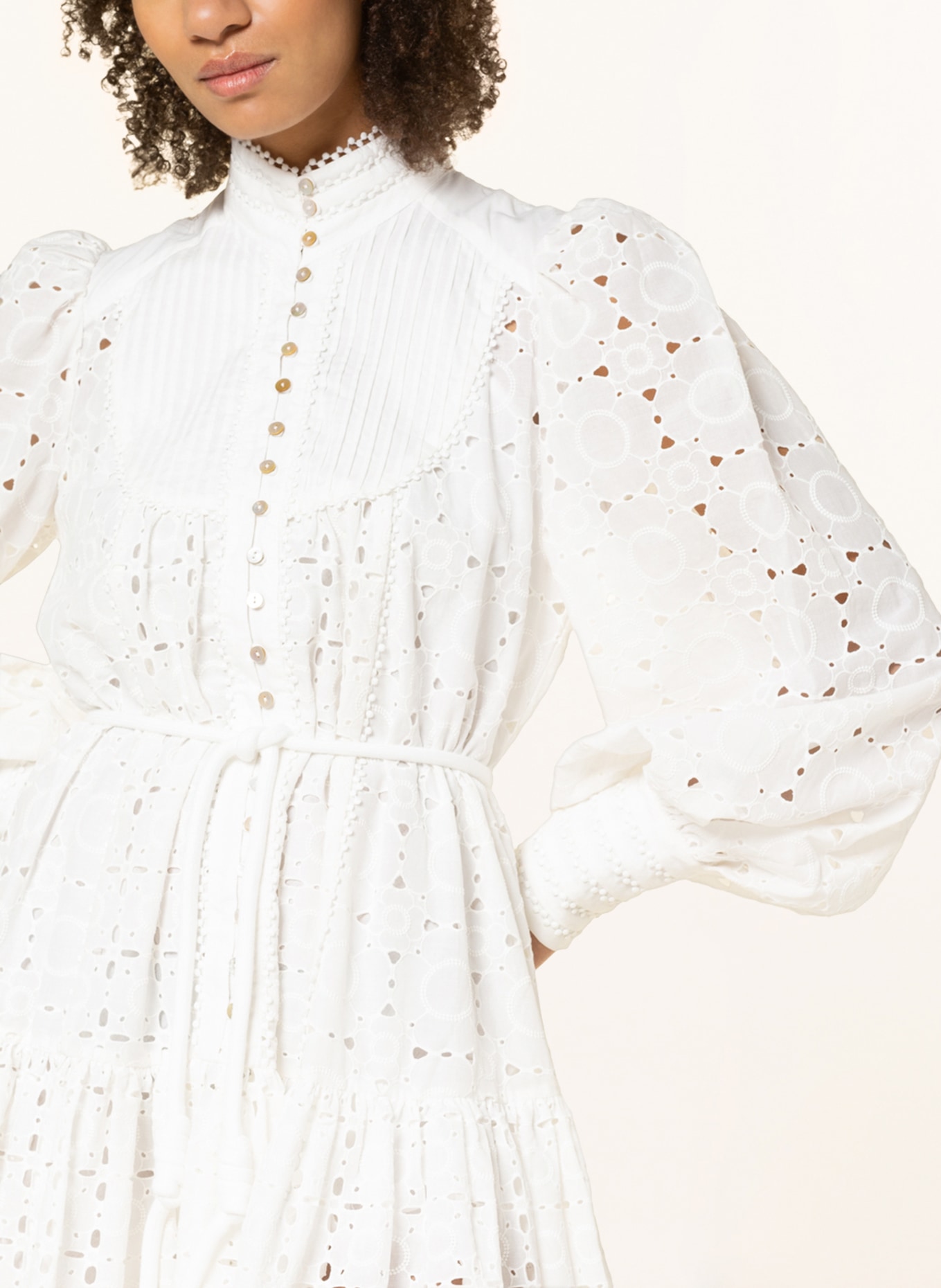 ALÉMAIS Dress EVIE made of lace, Color: WHITE (Image 4)