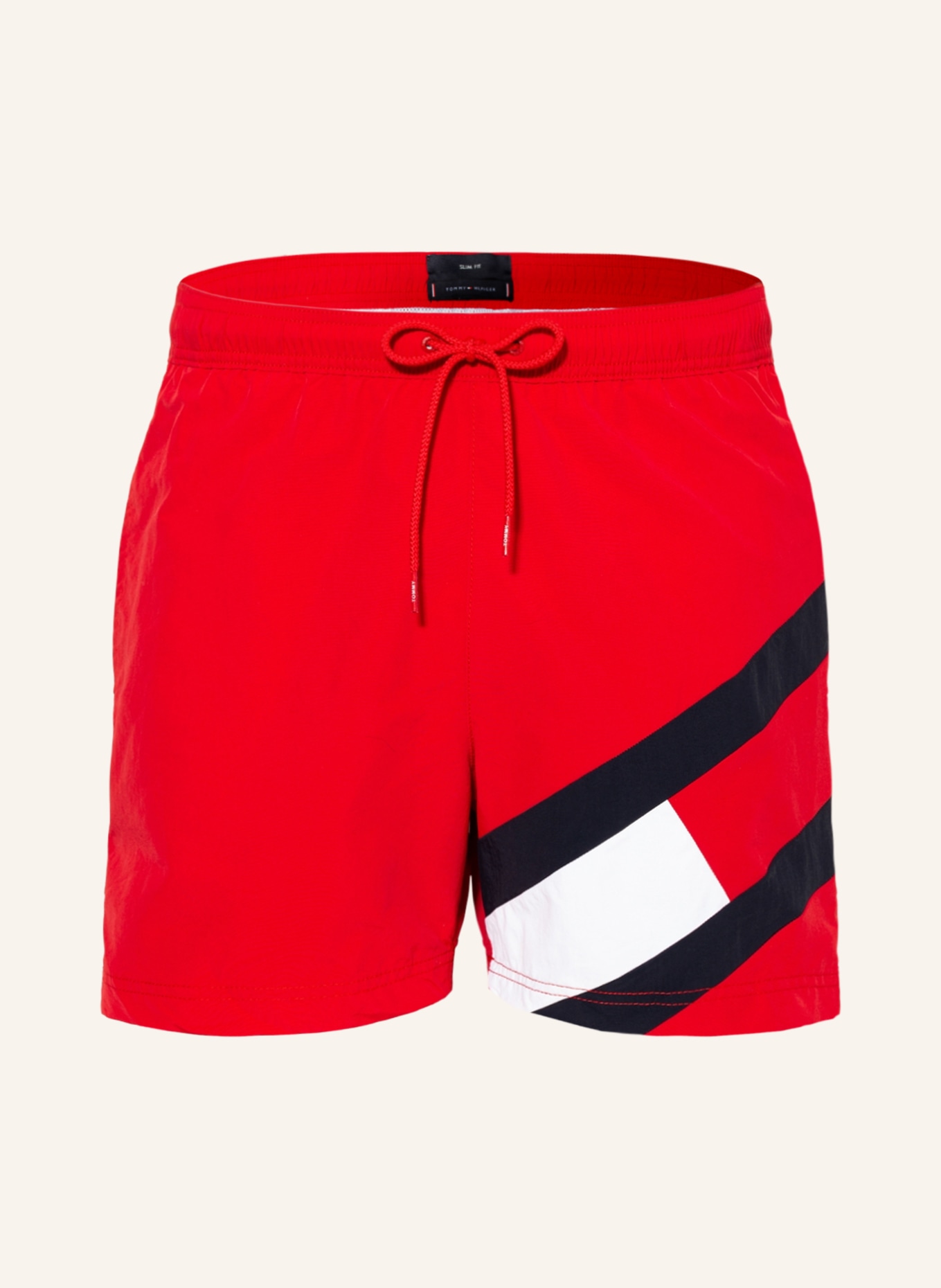 TOMMY HILFIGER Swim shorts, Color: RED/ DARK BLUE/ WHITE (Image 1)