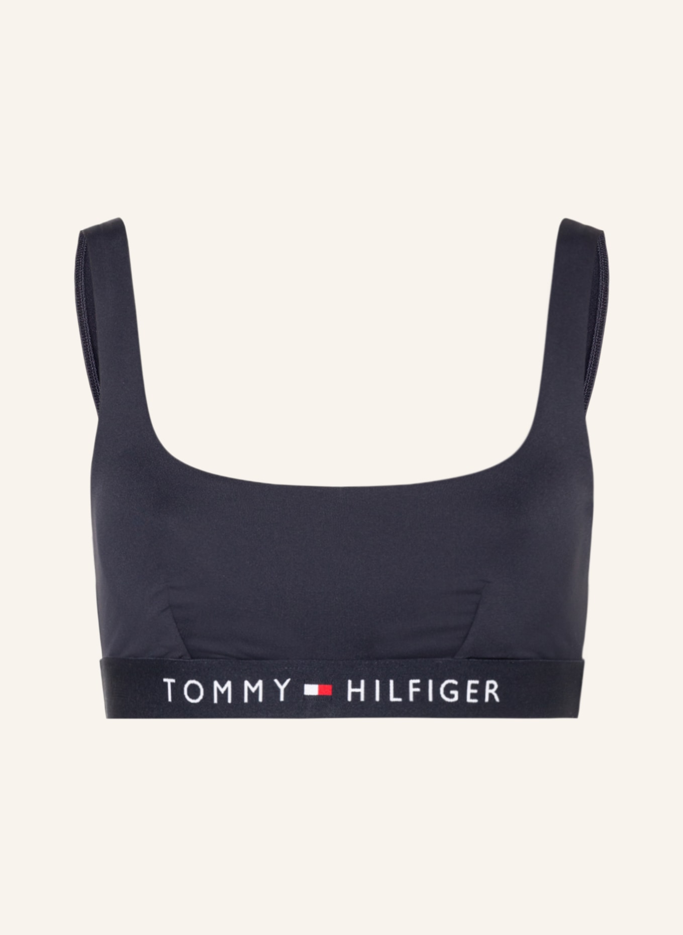 TOMMY HILFIGER Bralette bikini top, Color: DARK BLUE (Image 1)