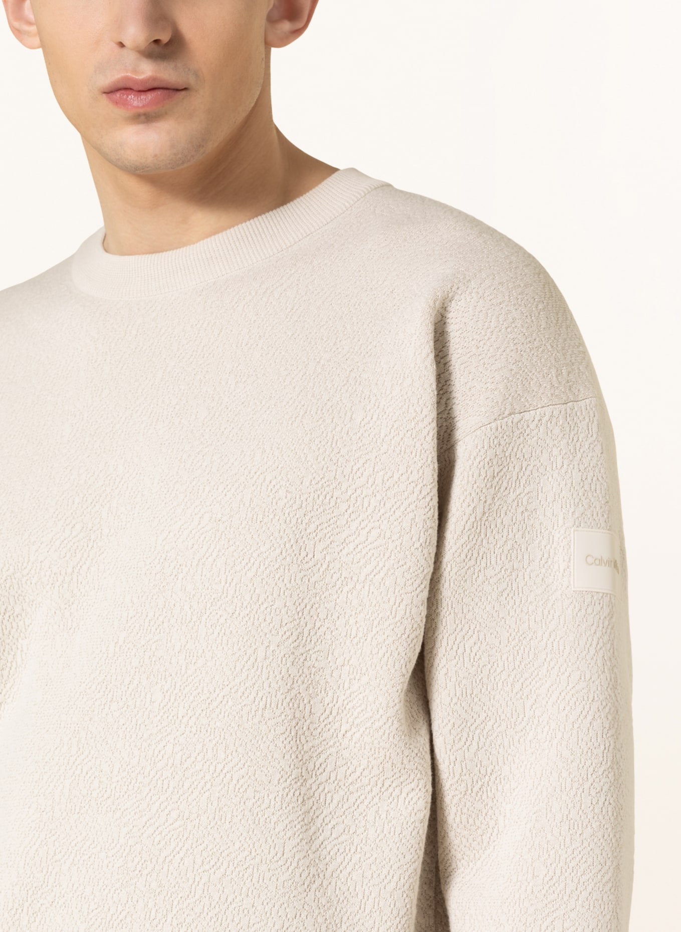 Calvin Klein Pullover, Farbe: BEIGE (Bild 4)
