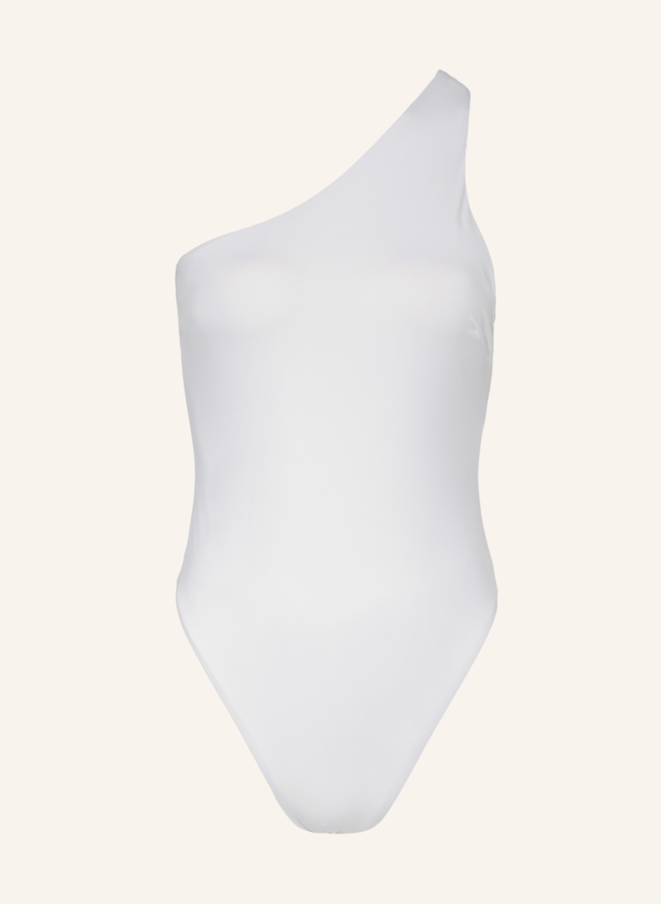Calvin Klein One-Shoulder-Badeanzug CORE ARCHIVE, Farbe: WEISS (Bild 1)