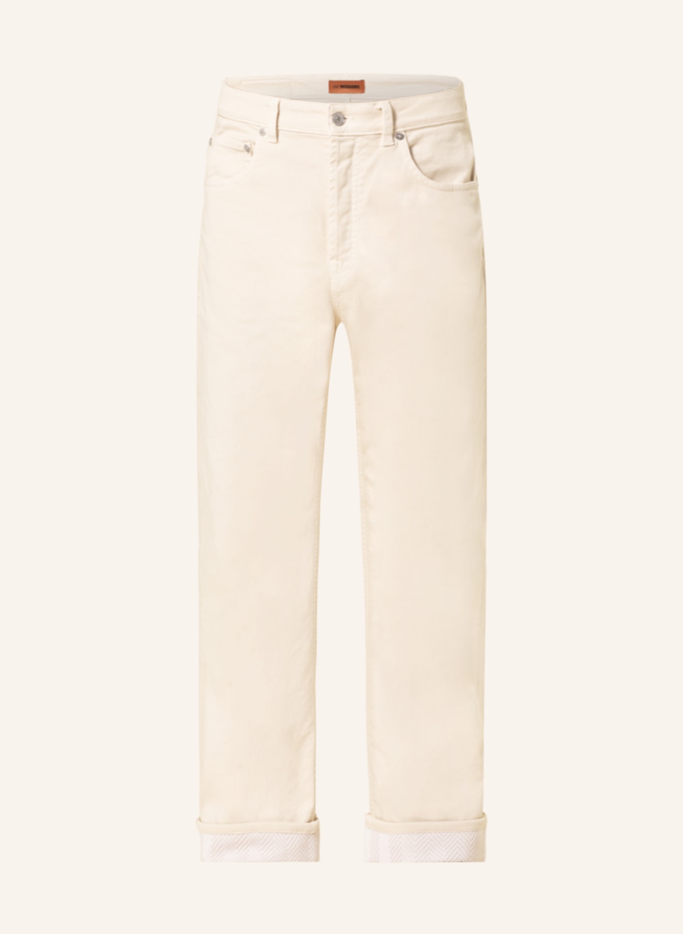 MISSONI Jeans regular fit, Color: BEIGE (Image 1)