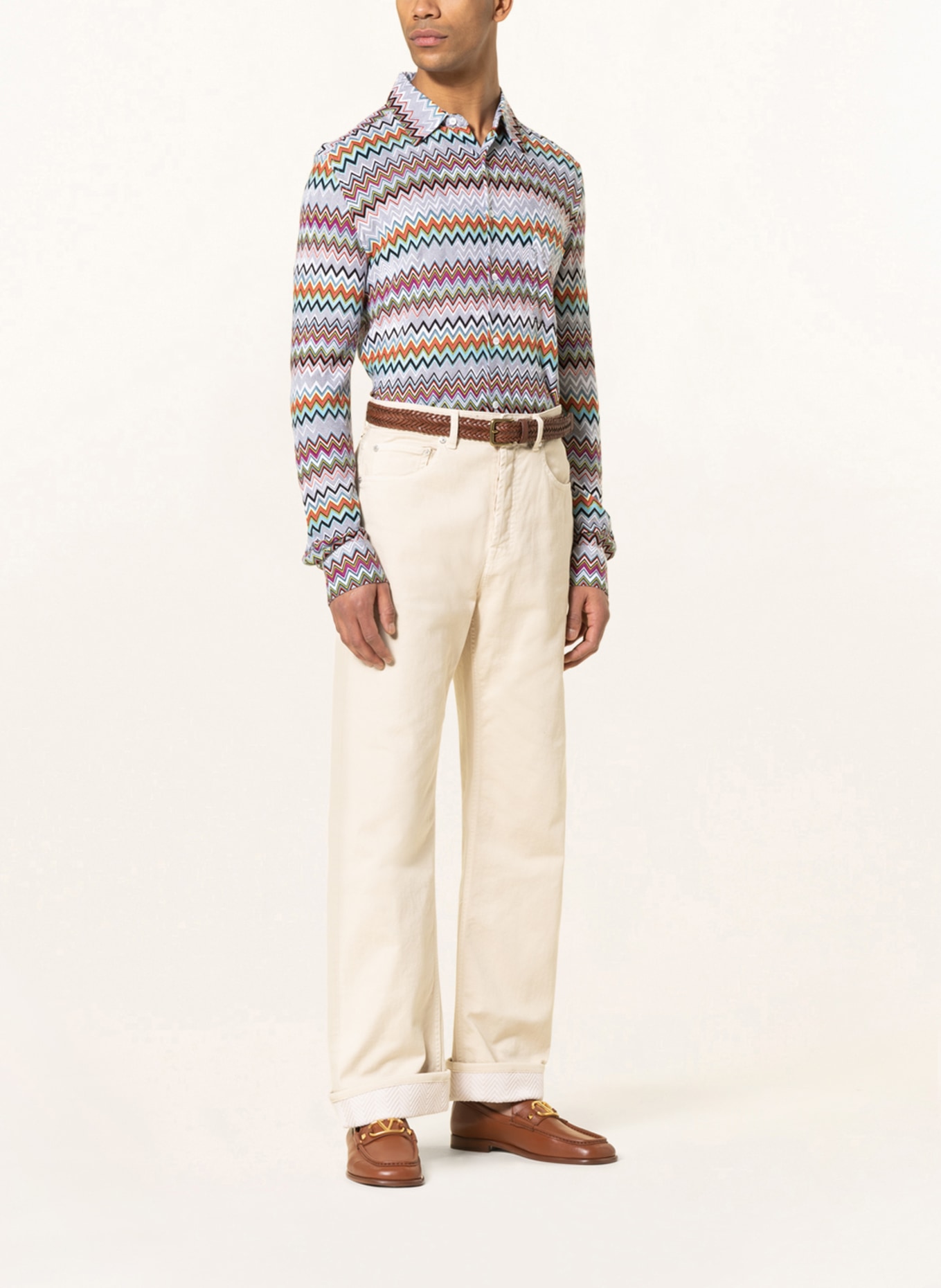 MISSONI Jeans regular fit, Color: BEIGE (Image 2)