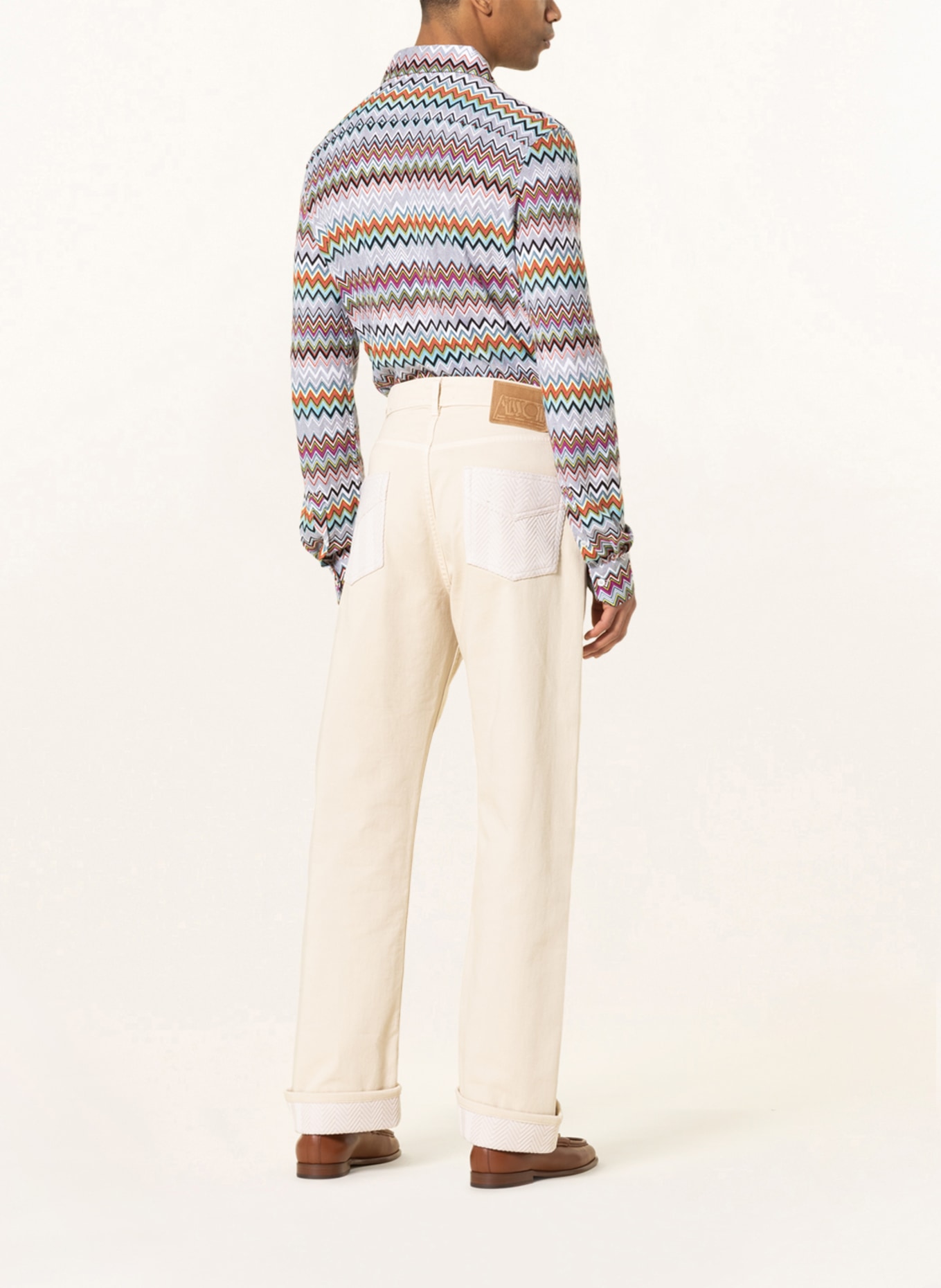 MISSONI Jeans regular fit, Color: BEIGE (Image 3)