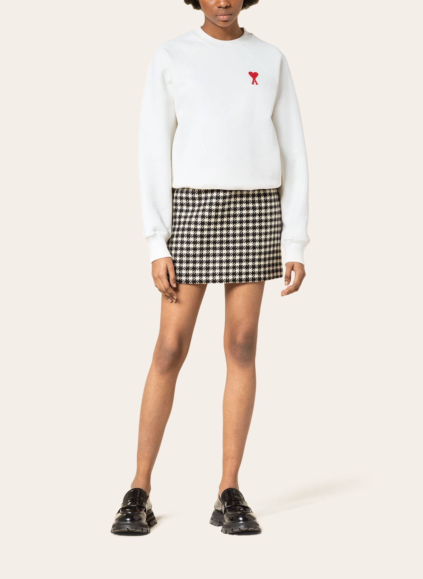 AMI PARIS Sweatshirt, Farbe: WEISS (Bild 2)