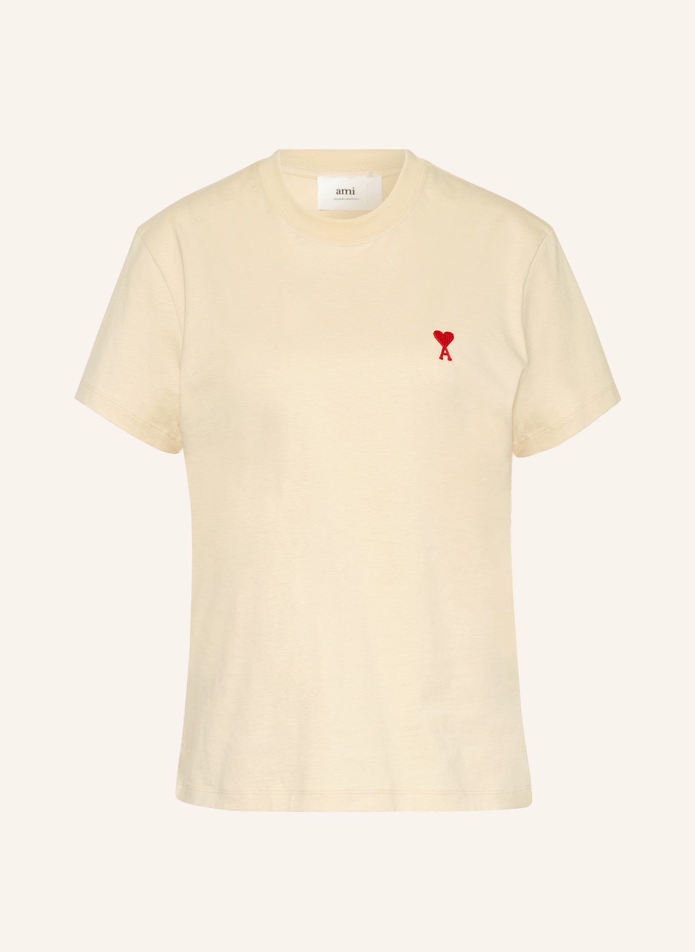 AMI PARIS T-Shirt, Farbe: CREME (Bild 1)