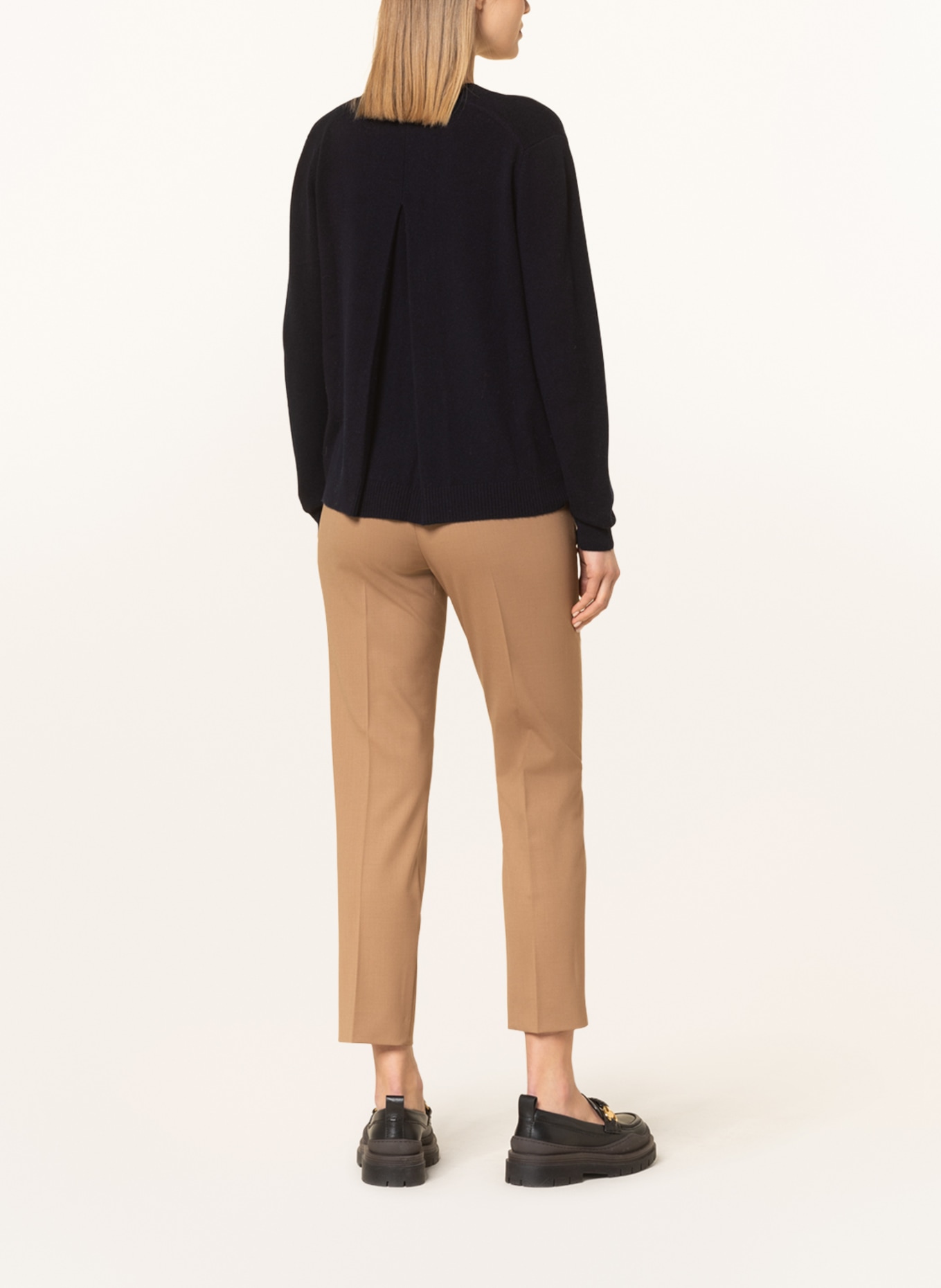 ALLUDE Cardigan with cashmere, Color: DARK BLUE (Image 3)
