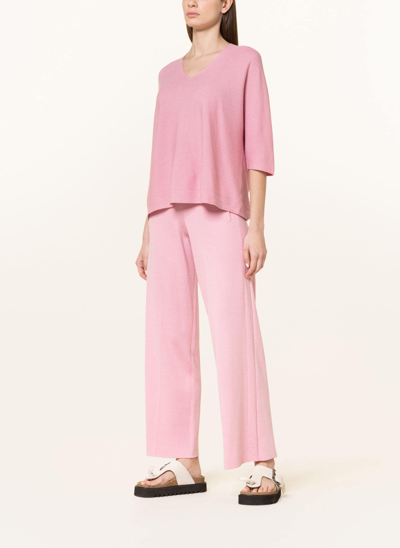 HEMISPHERE Pants in jogger style, Color: PINK (Image 2)