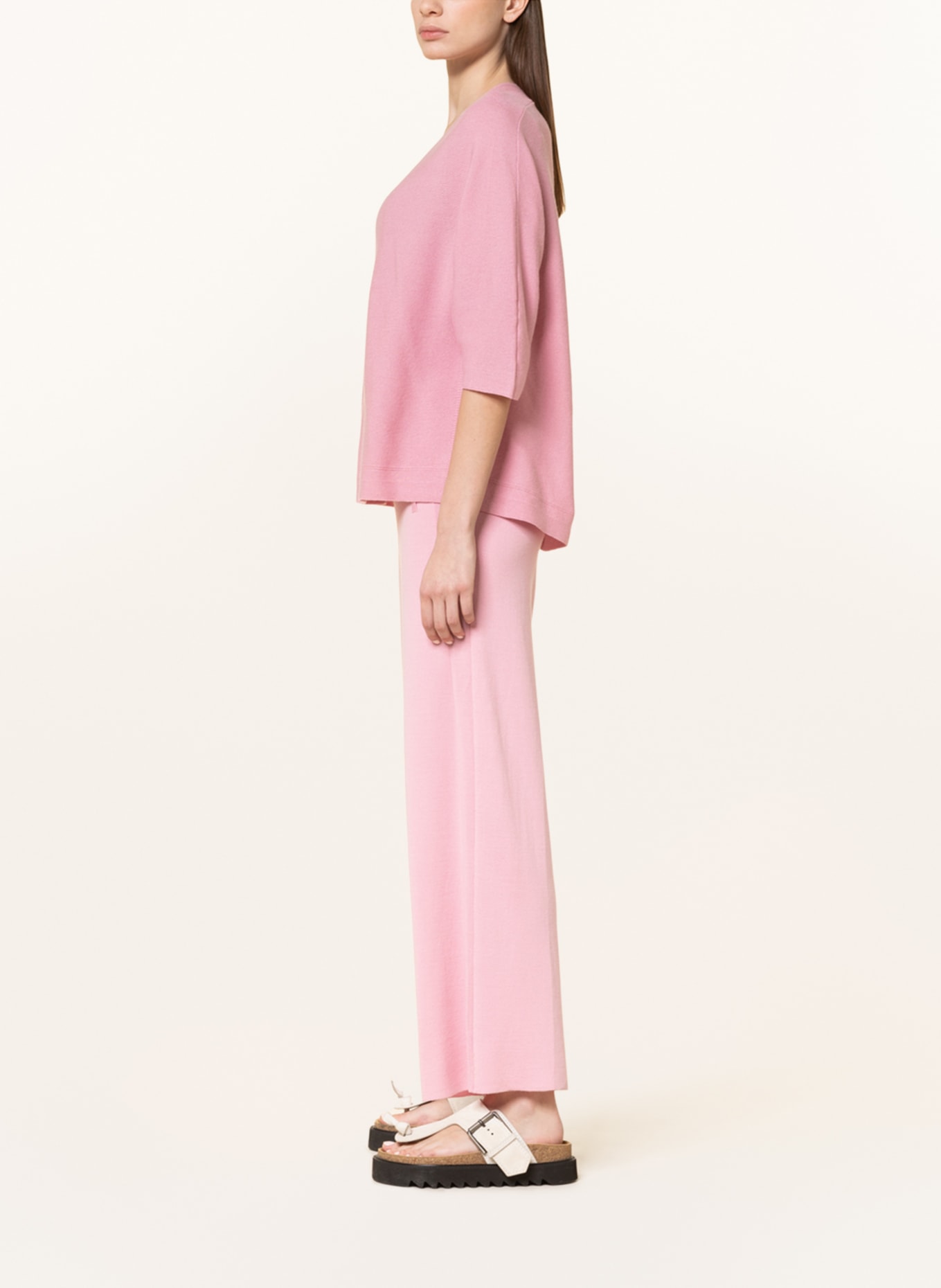 HEMISPHERE Pants in jogger style, Color: PINK (Image 4)