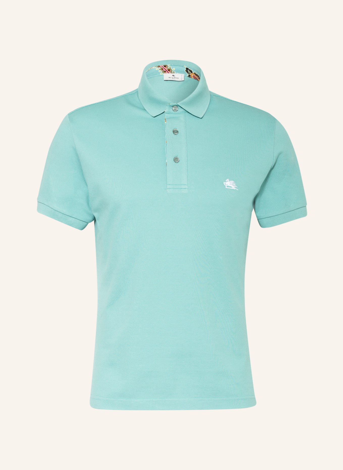 ETRO Piqué-Poloshirt , Farbe: MINT (Bild 1)