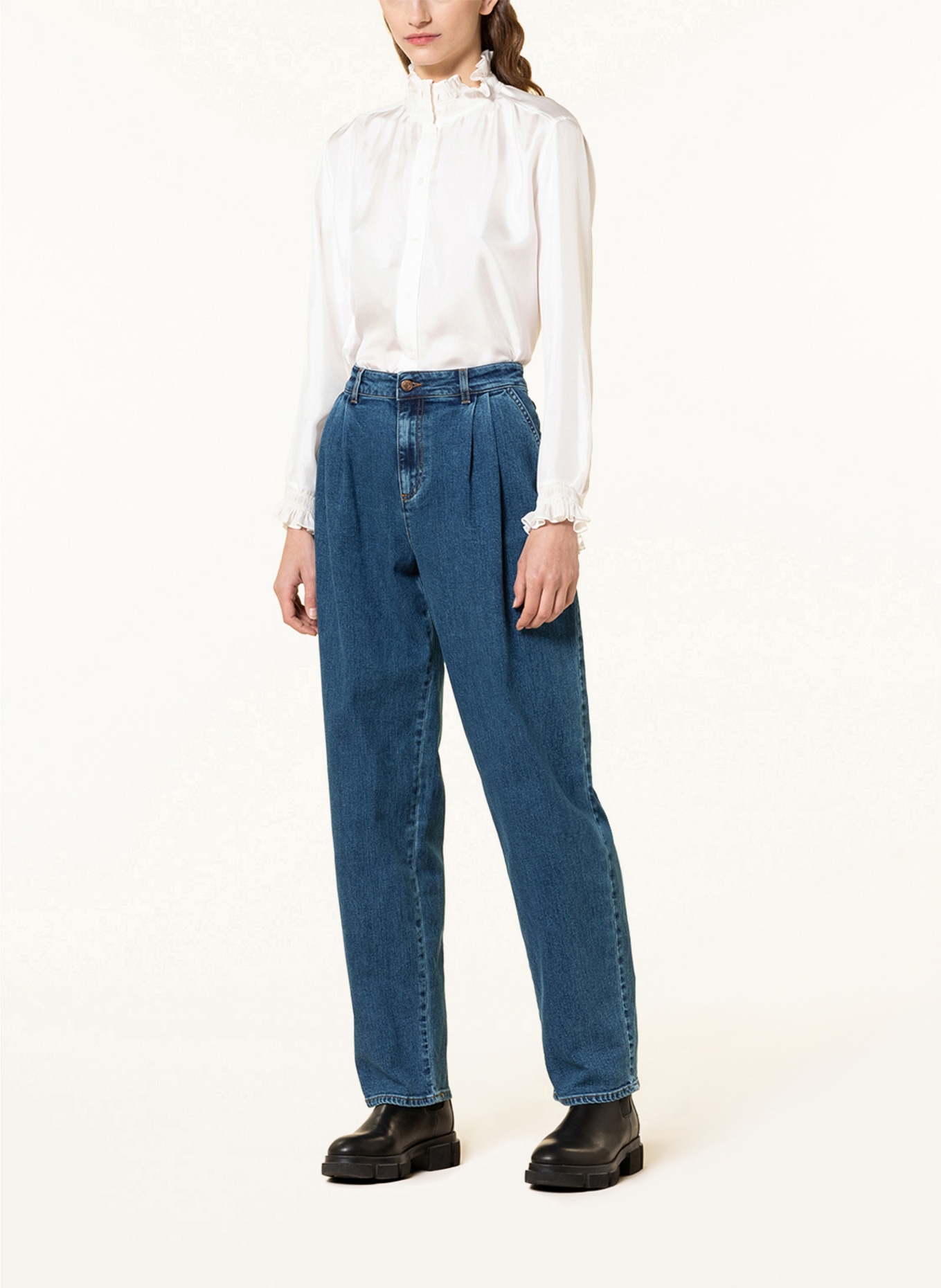 SEE BY CHLOÉ Straight Jeans, Farbe: 477 Deep Denim (Bild 2)