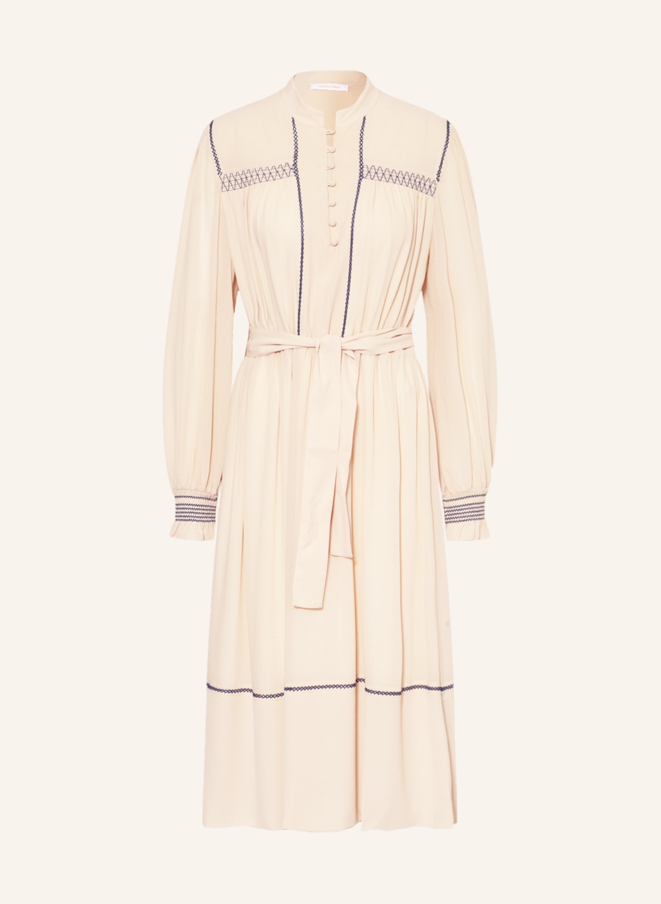 See by chloe cream dress clearance