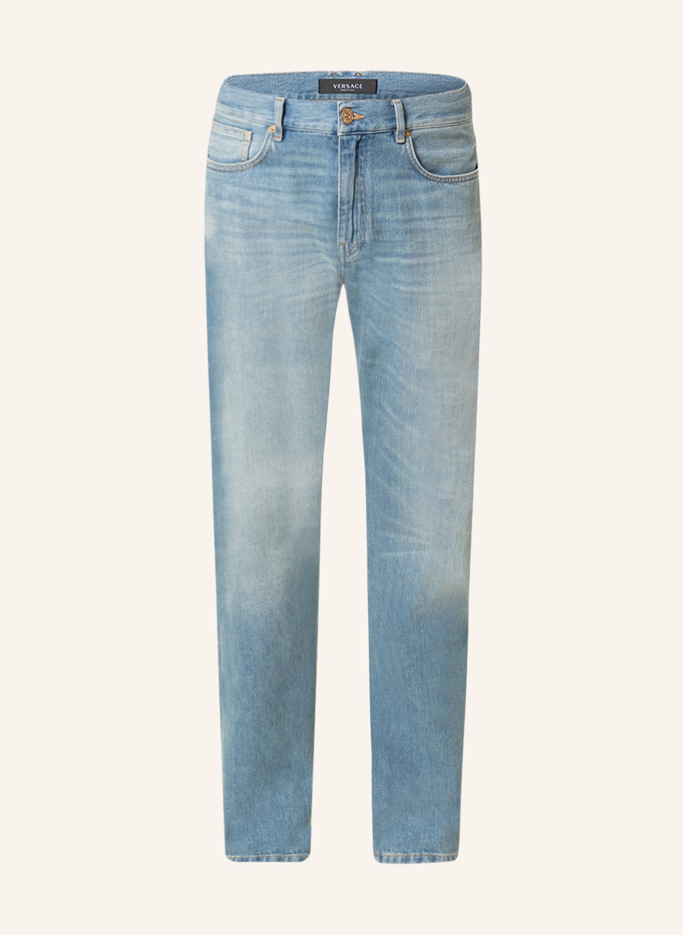 VERSACE Jeans Regular Fit, Farbe: 1D500 BLU LAVATO (Bild 1)