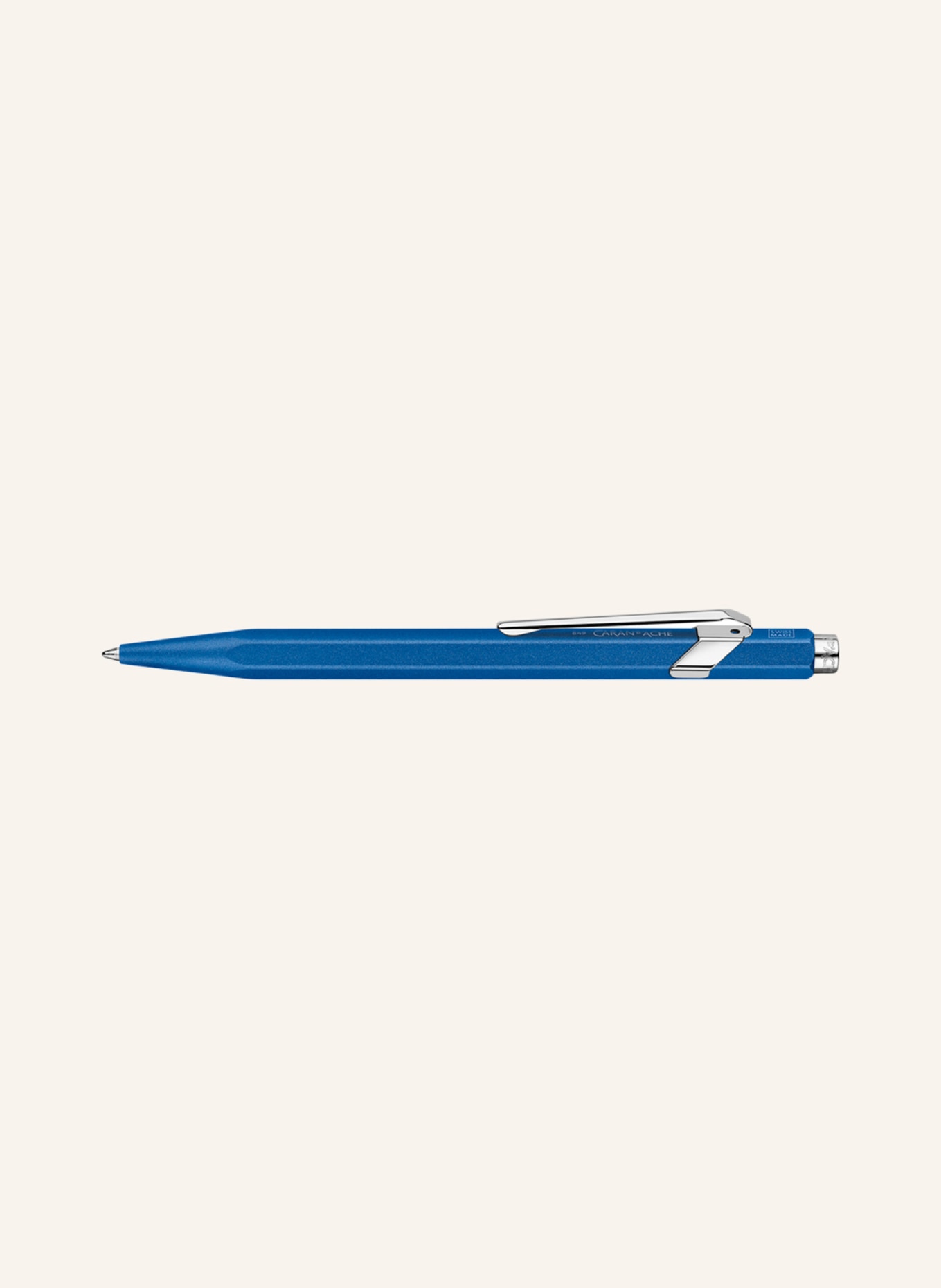 CARAN d'ACHE Retractable ballpoint pen 849 COLORMAT-X: BLUE