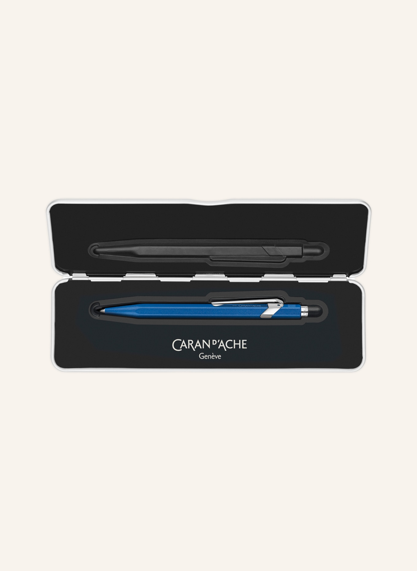 CARAN d'ACHE Retractable ballpoint pen 849 COLORMAT-X: BLUE
