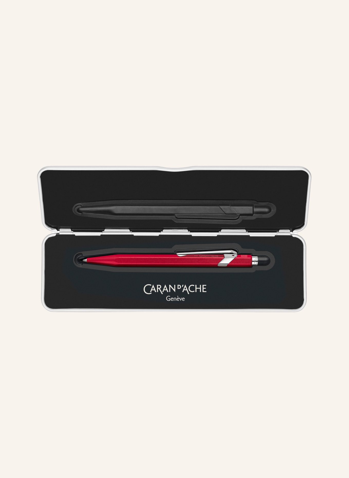 CARAN d'ACHE Retractable ballpoint pen 849 COLORMAT-X: RED