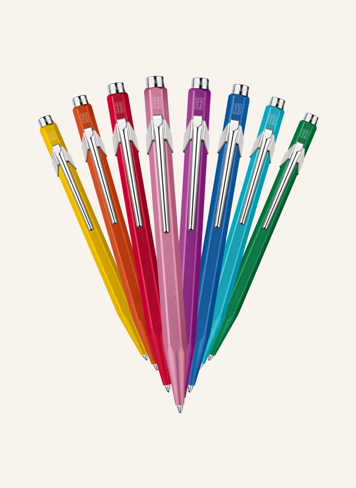 CARAN d'ACHE Retractable ballpoint pen 849 COLORMAT-X: RED