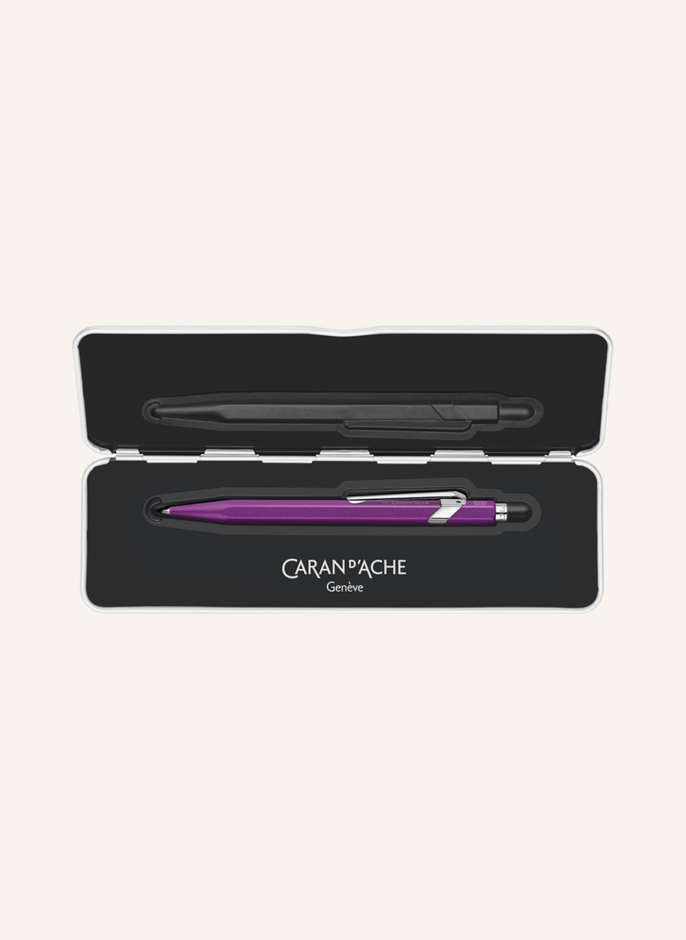 CARAN d'ACHE Retractable ballpoint pen 849 COLORMAT-X: PURPLE