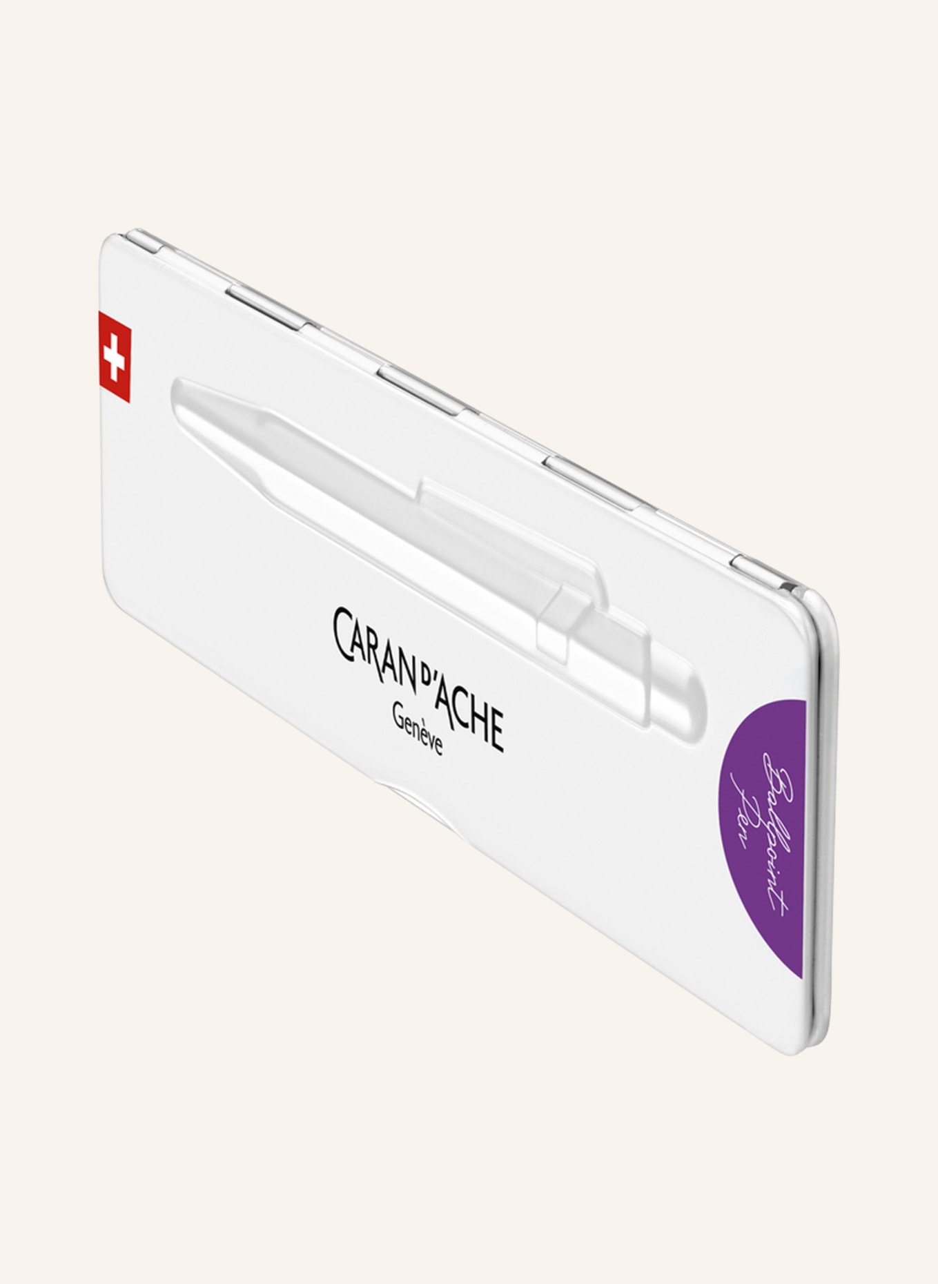 CARAN d'ACHE Retractable ballpoint pen 849 COLORMAT-X: PURPLE