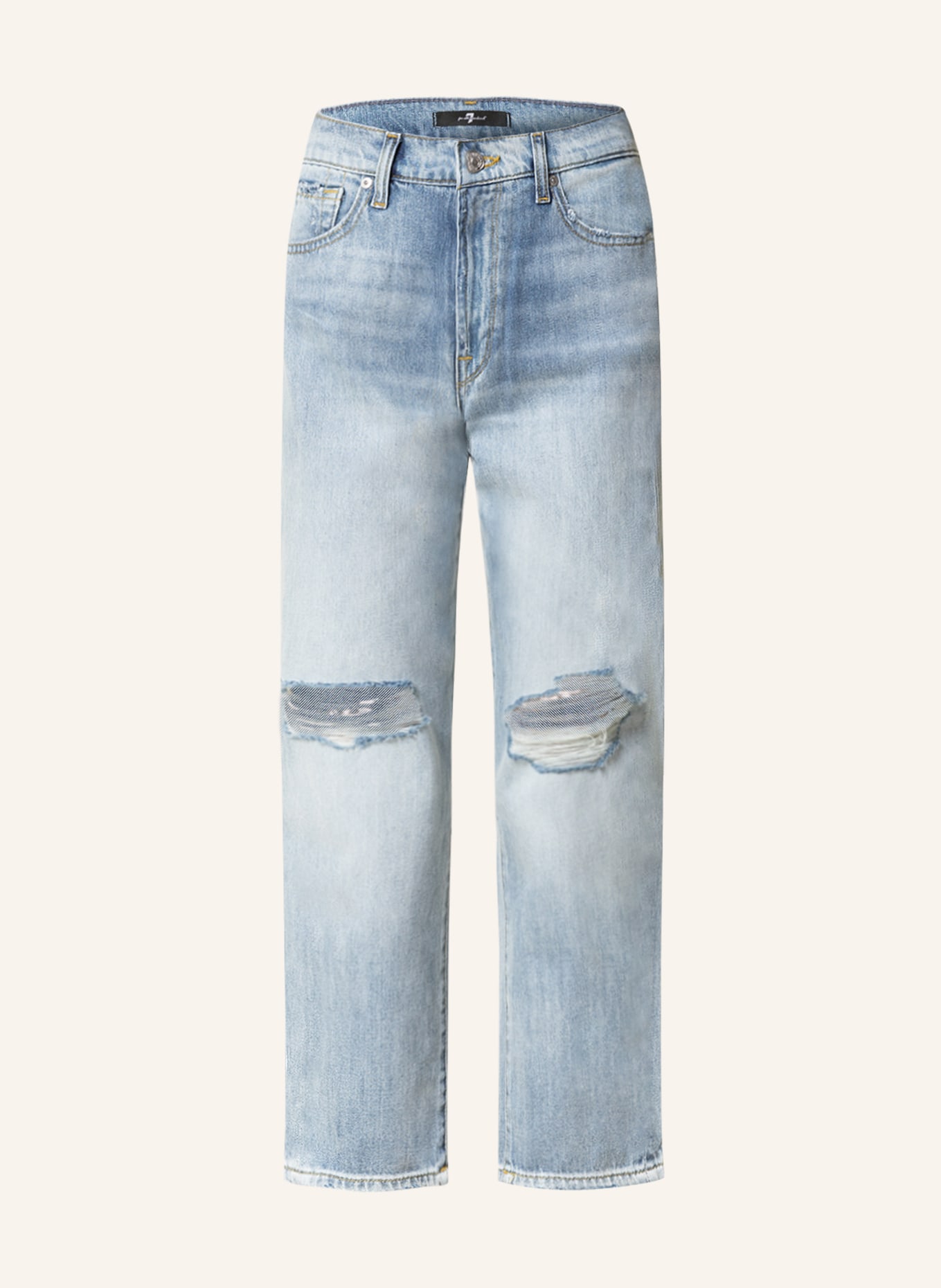 7 for all mankind Straight Jeans THE MODERN STRAIGHT, Farbe: DS LIGHT BLUE (Bild 1)